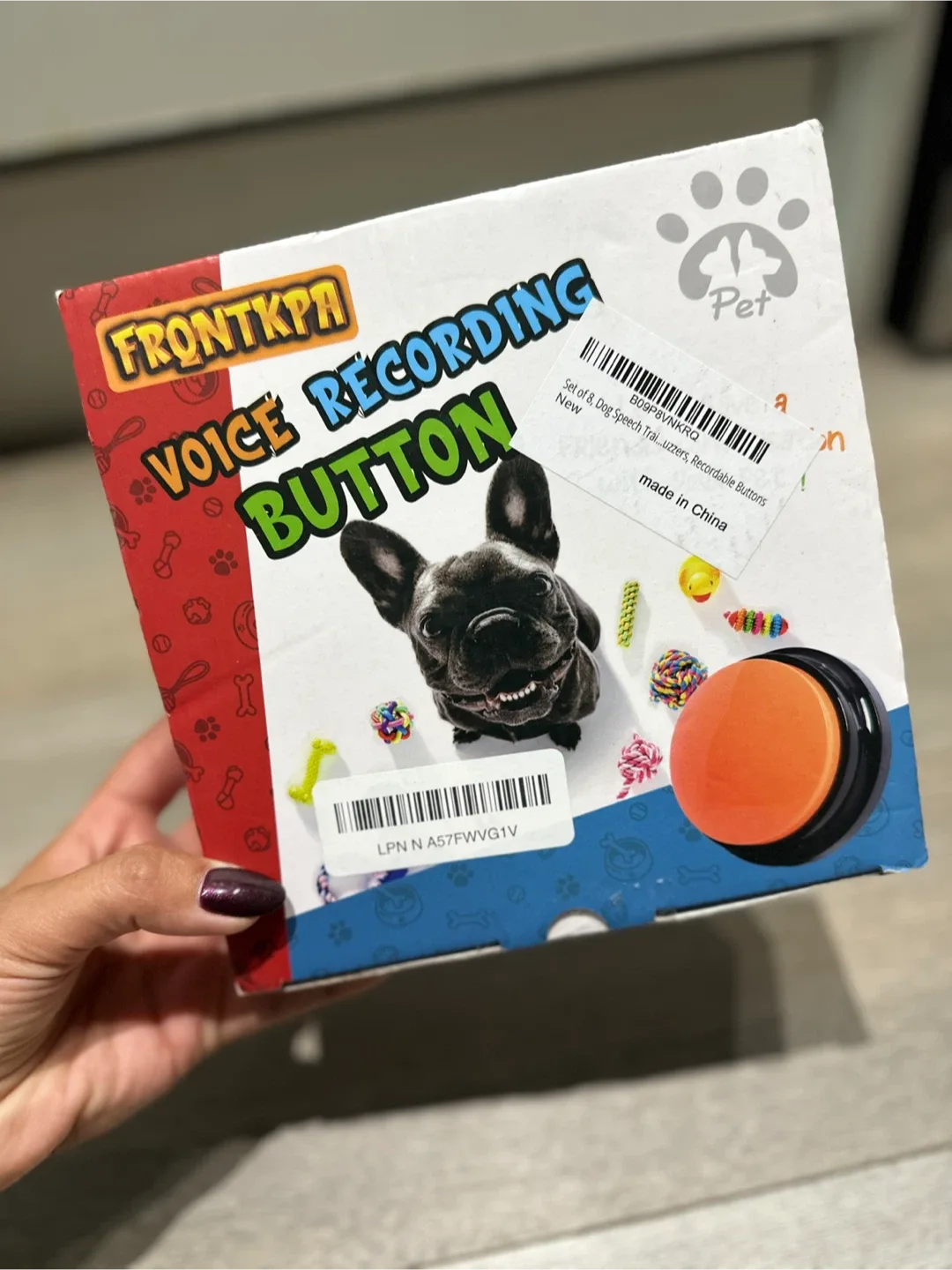 Pet Voice Recording 4 Buttons thumbnail