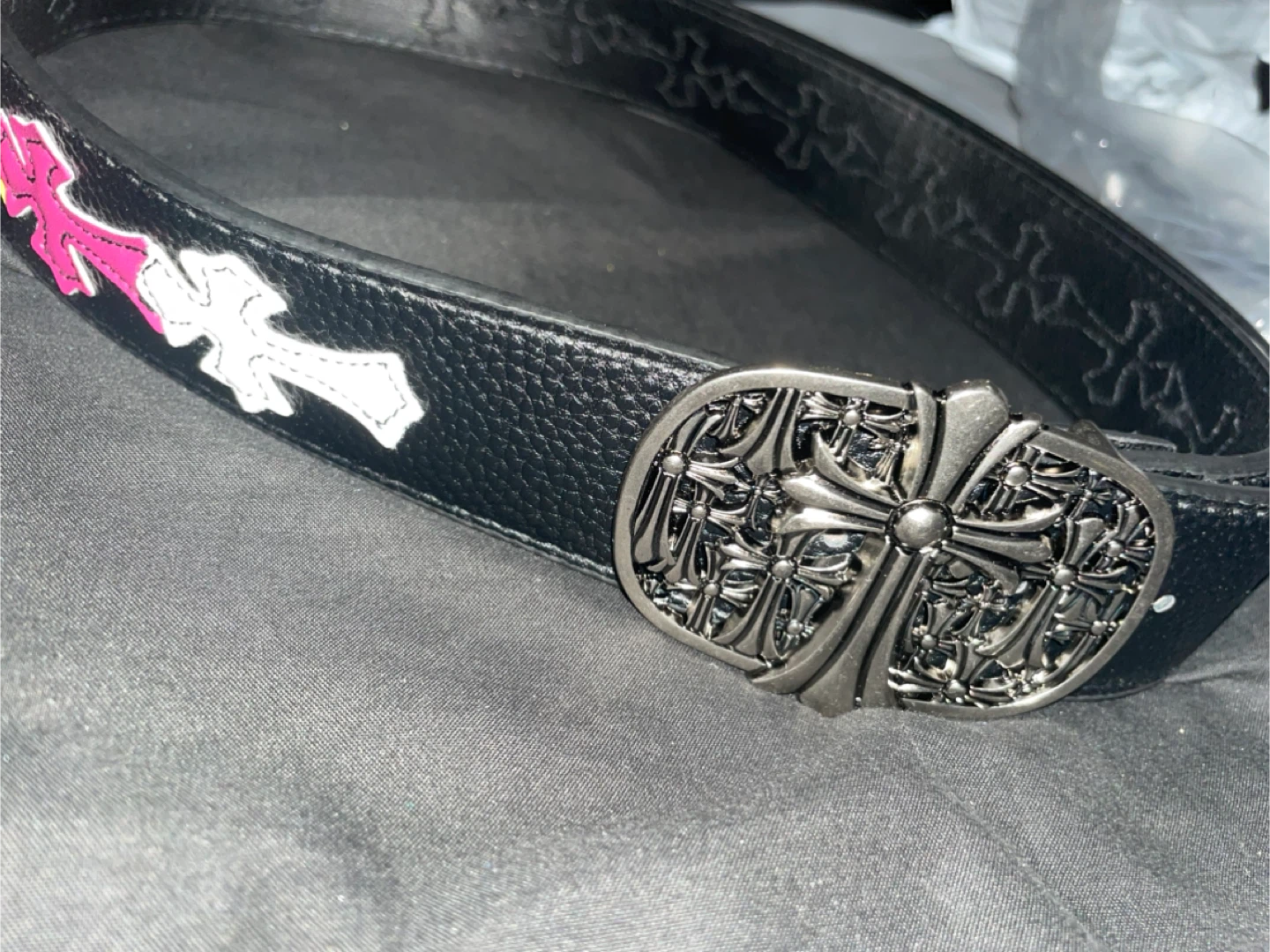 2 Chrome hearts belts