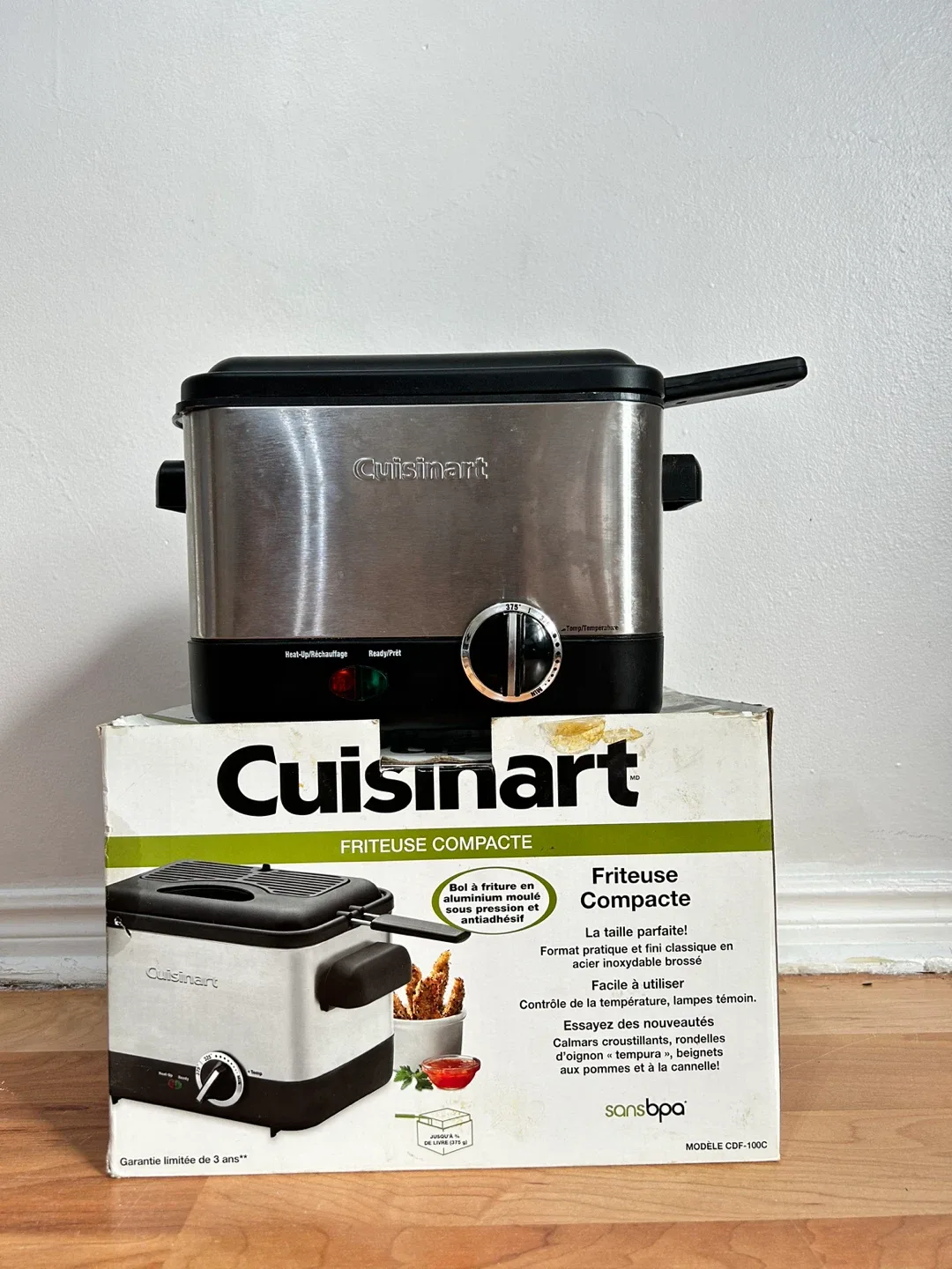 Cuisinart Compact Deep Fryer - CDF-100C thumbnail
