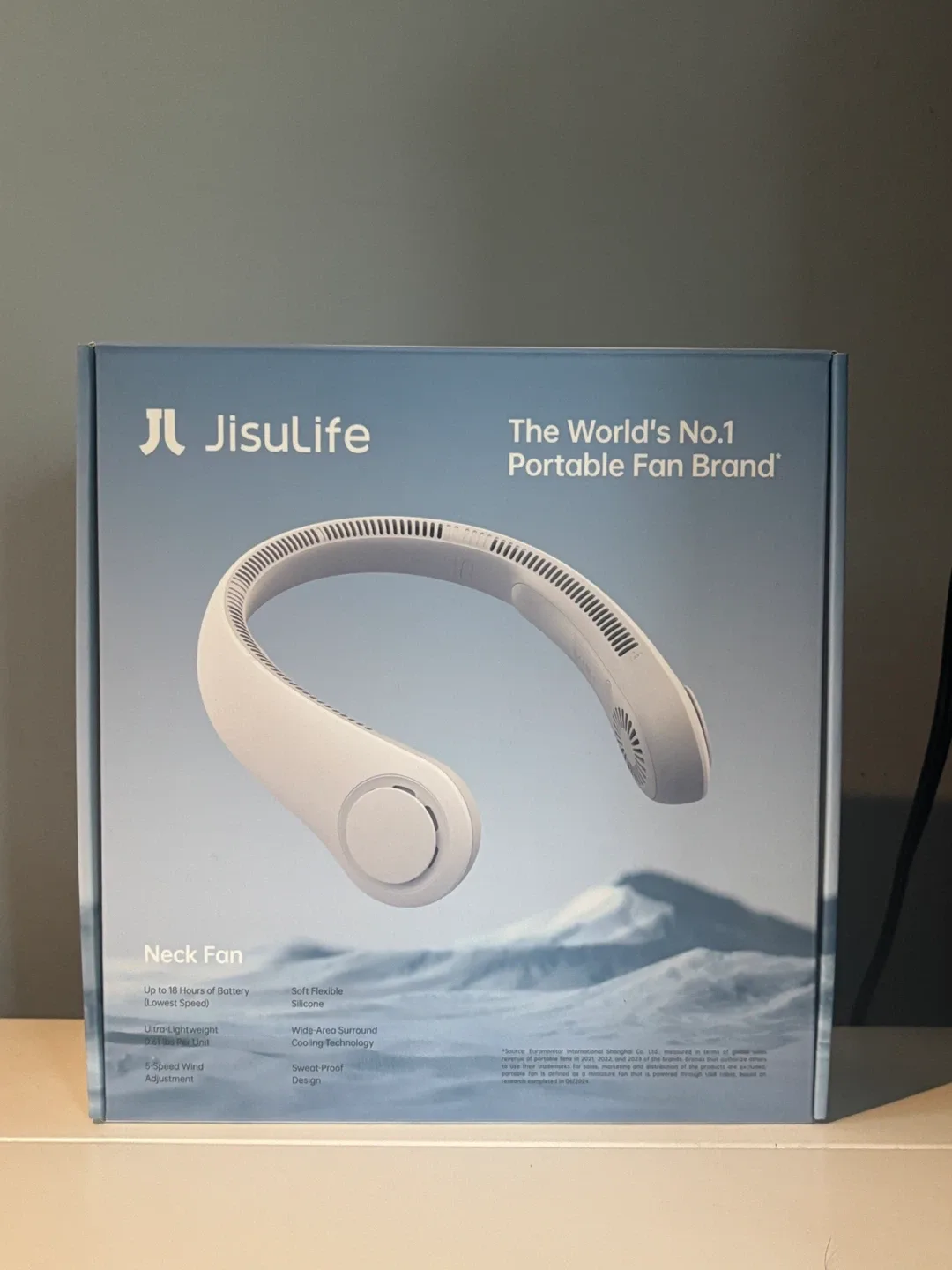 Jisulife FA14-S Neck Fan 2pk - New in Box!