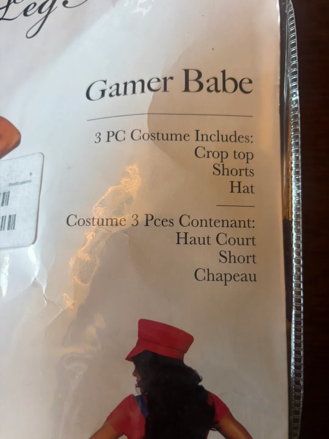 Leg Avenue Gamer Babe Costume - Size S/P image indicator(2)