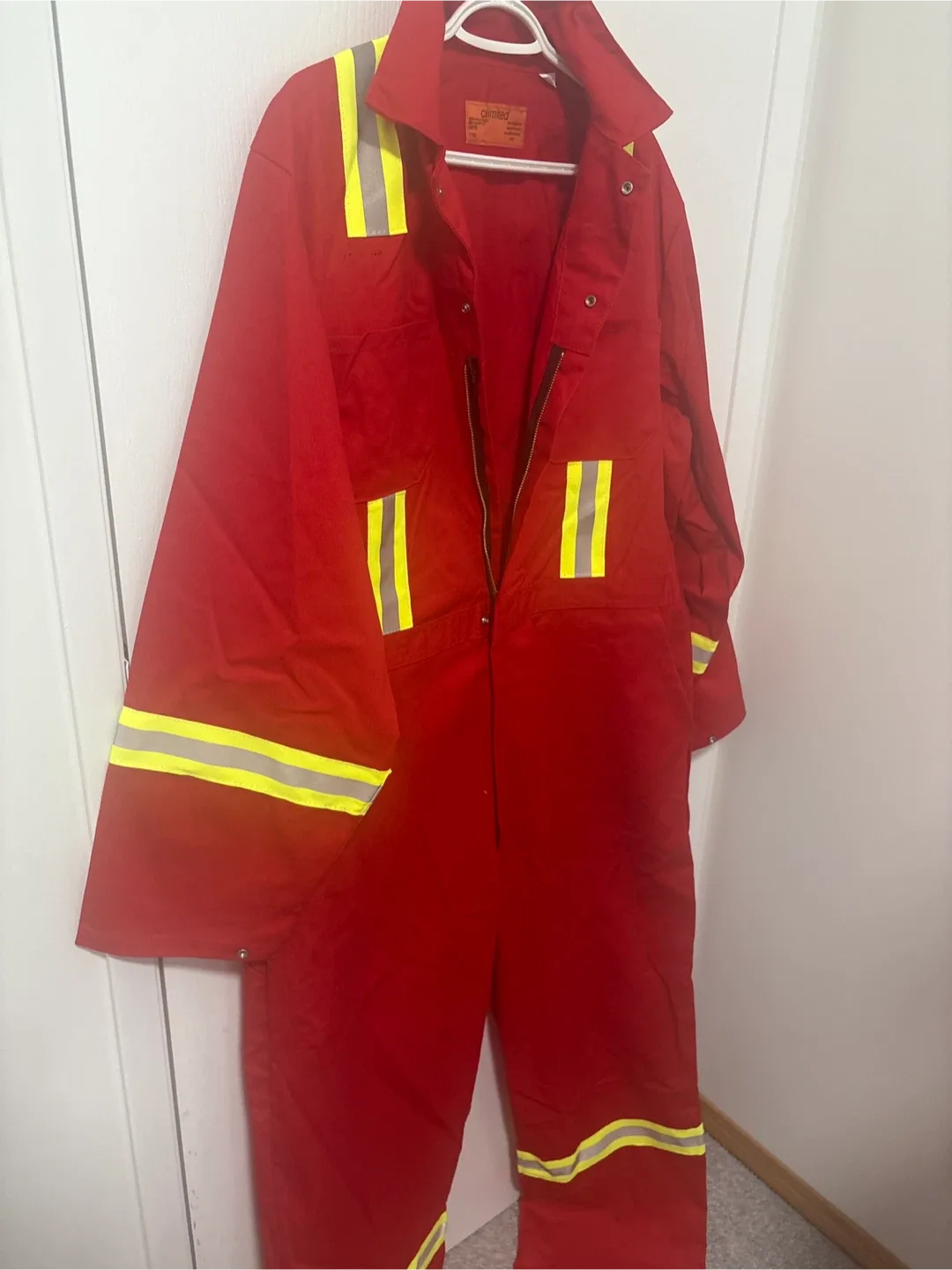 Comsafe Red Coverall thumbnail