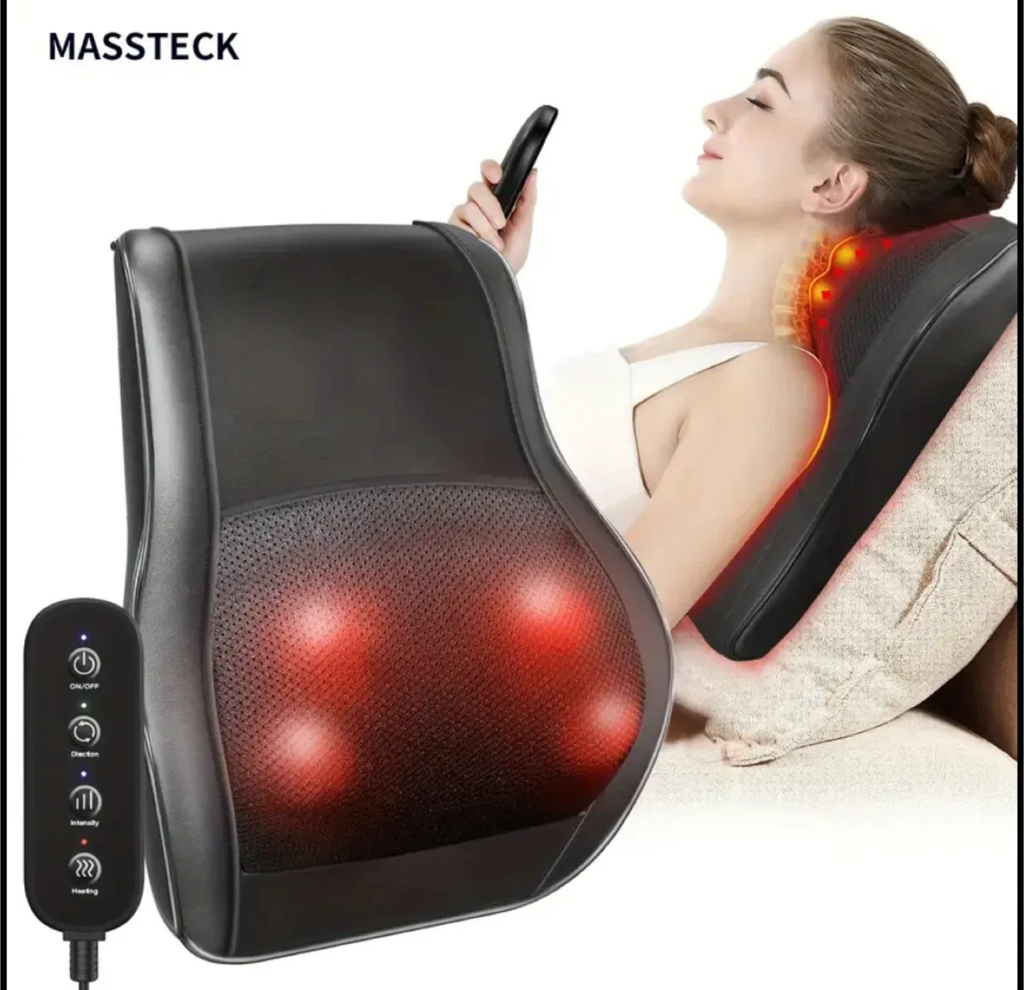Shiatsu Massage Pillow with Heat thumbnail