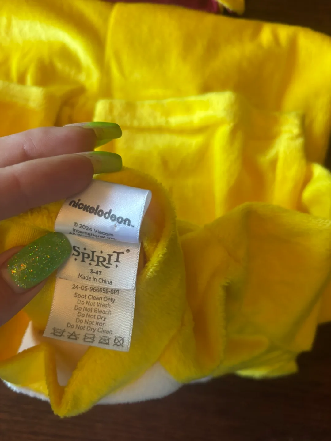 Nickelodeon Baby Shark Costume - Size 3-4T image indicator(4)