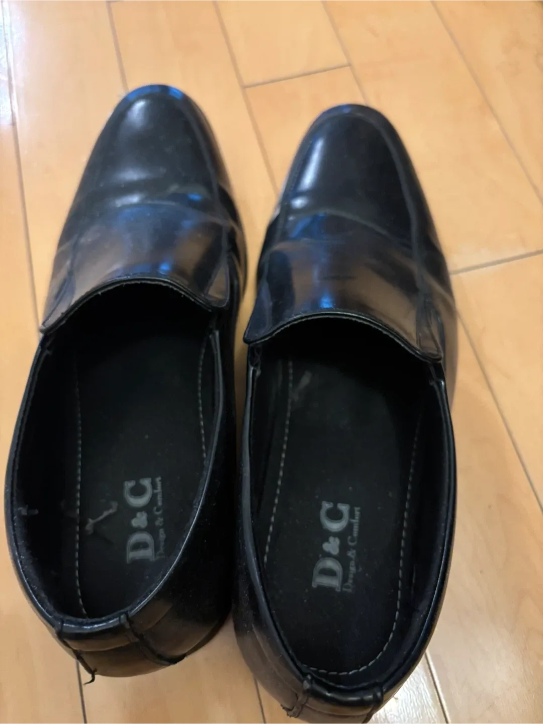 Black office shoes thumbnail