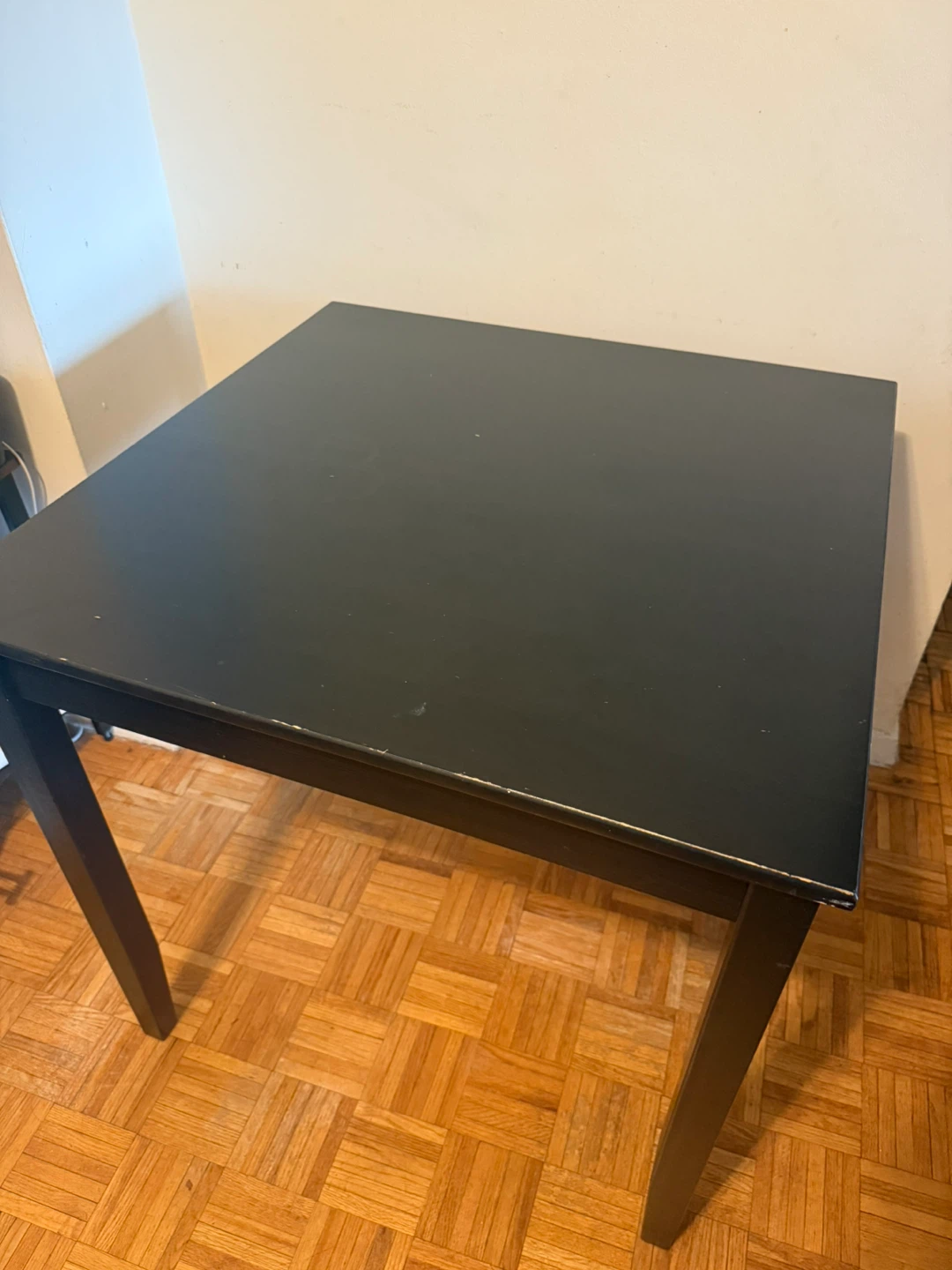 Black Wooden Table