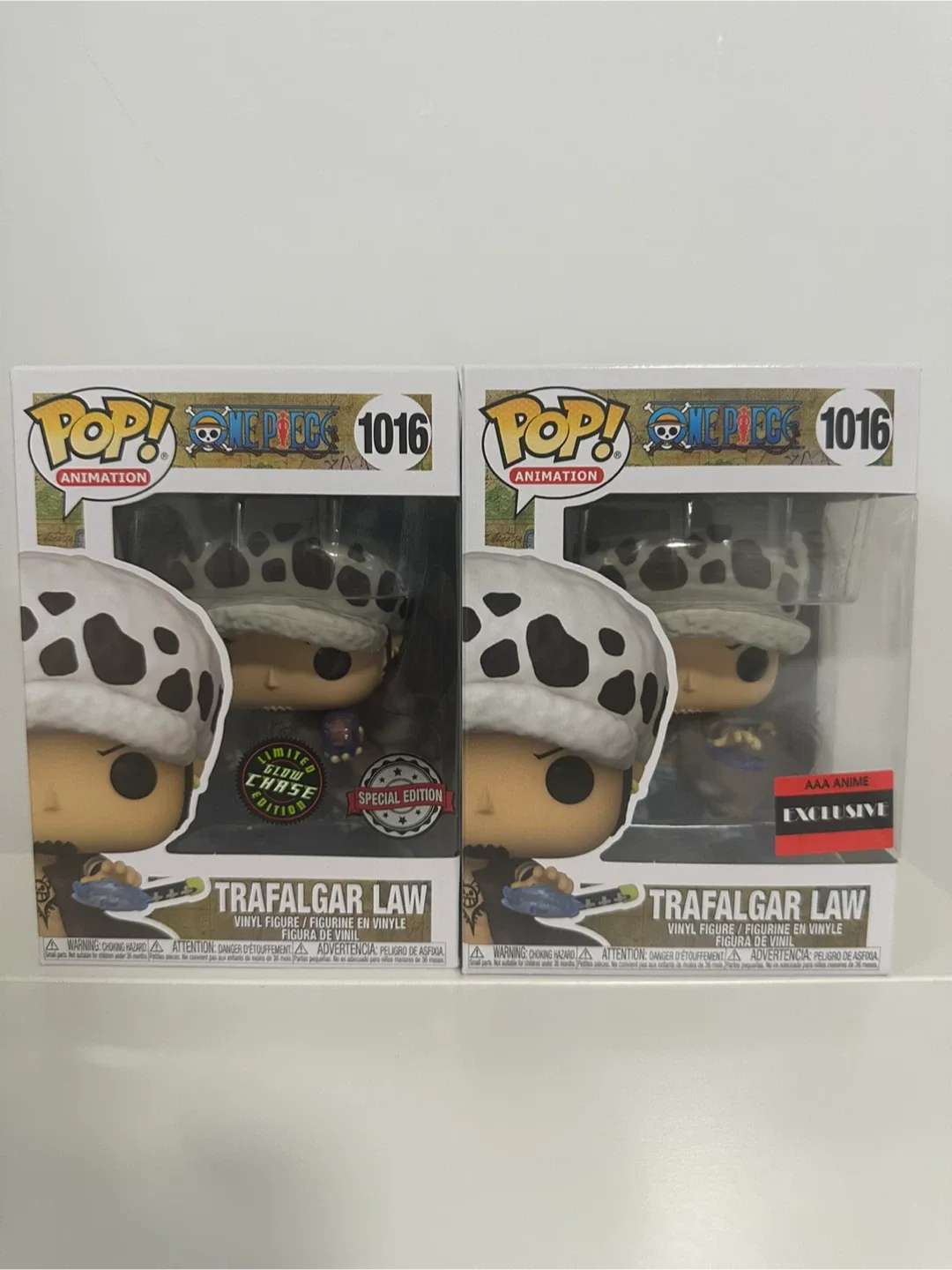 Funko Pop! One Piece Trafalgar Law #1016 Chase Bundle thumbnail