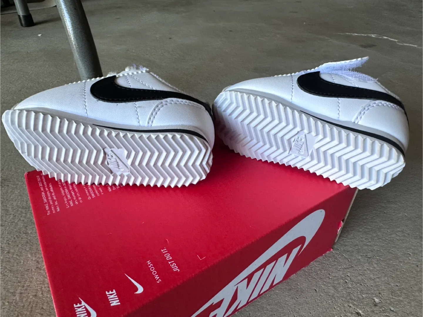 Nike Cortez Basic SL (TD) Baby Shoes - White/Black image indicator(2)