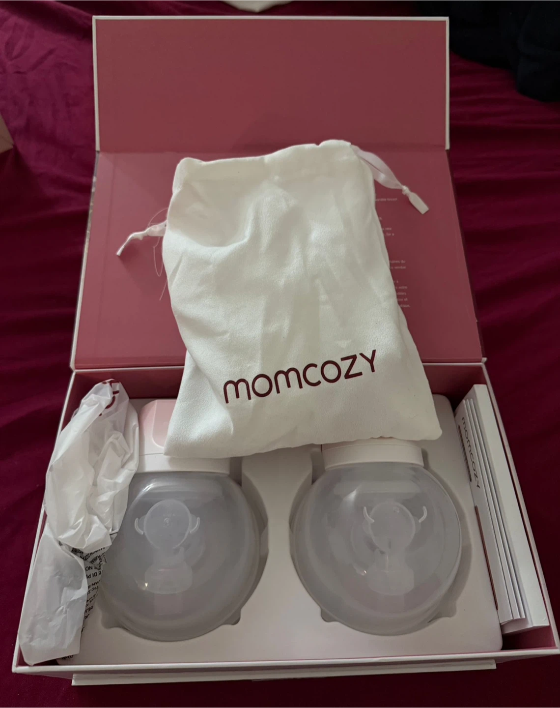 Momcozy S12 Pro-V Hands-free Breast Pumps - Double - photo 2