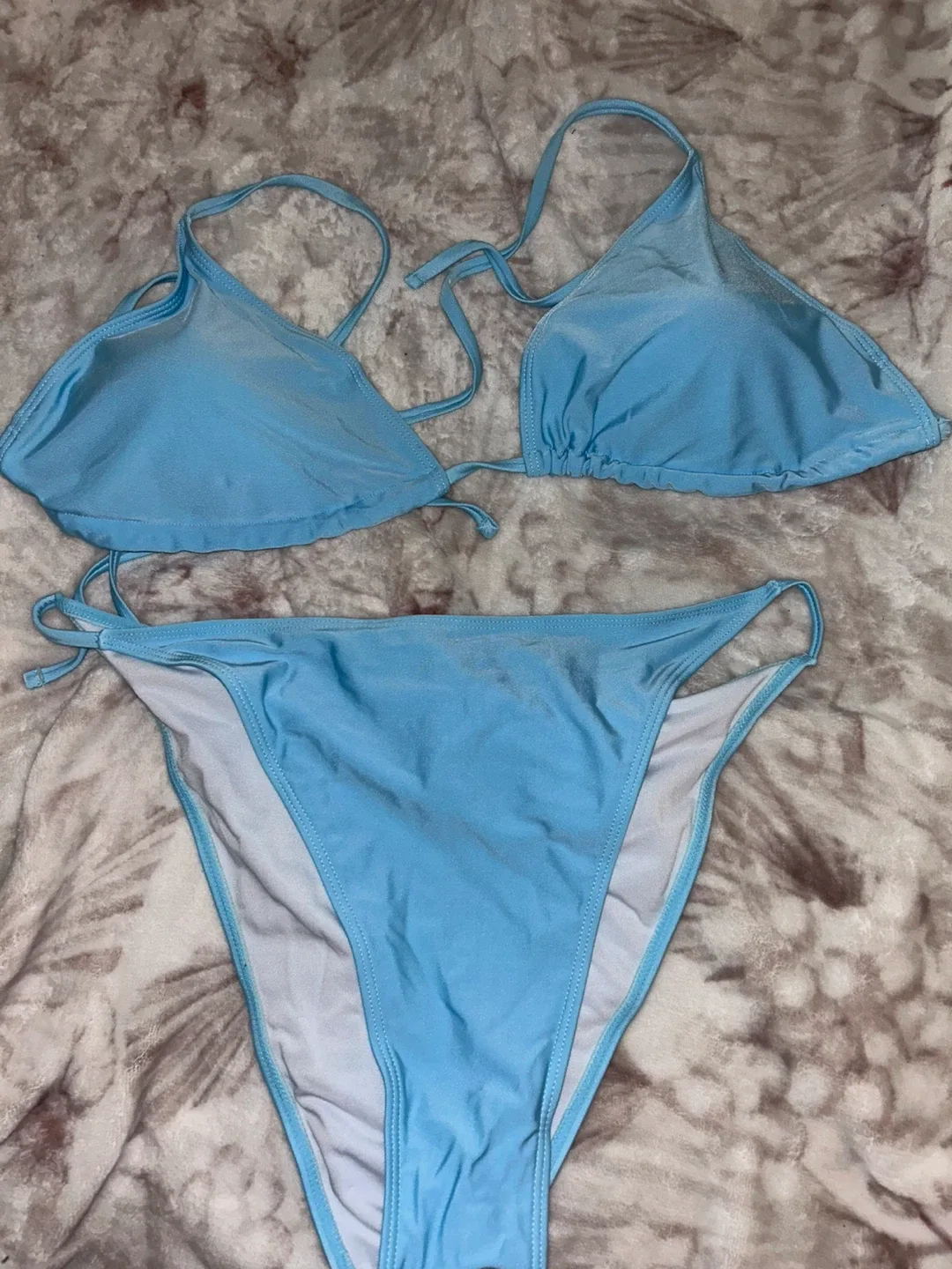 Blue Bikini 4 Piece Set thumbnail