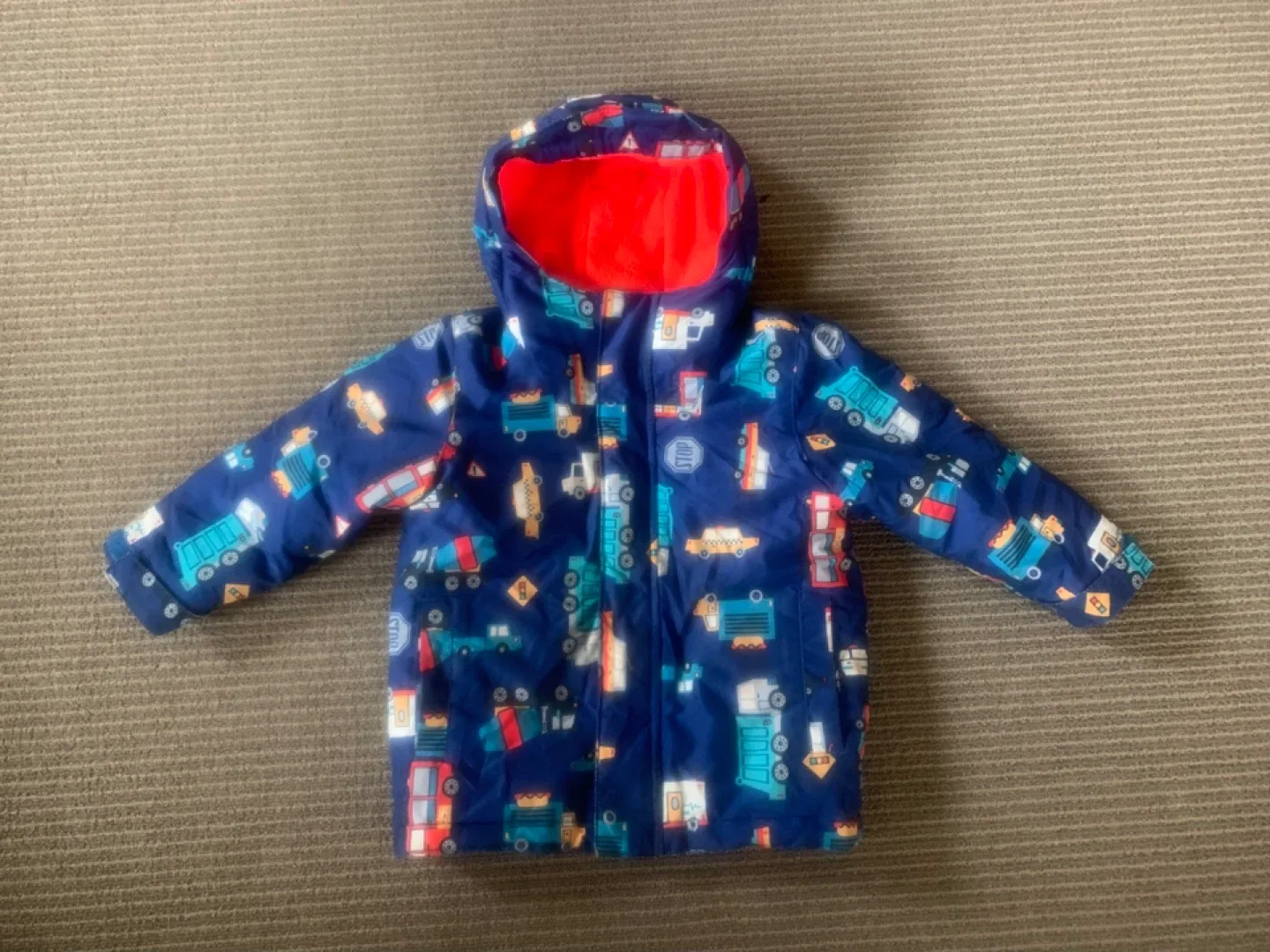 The Children’s Place Bl Jacket, Bk&Wh Plaid jackets size 3T image indicator(2)