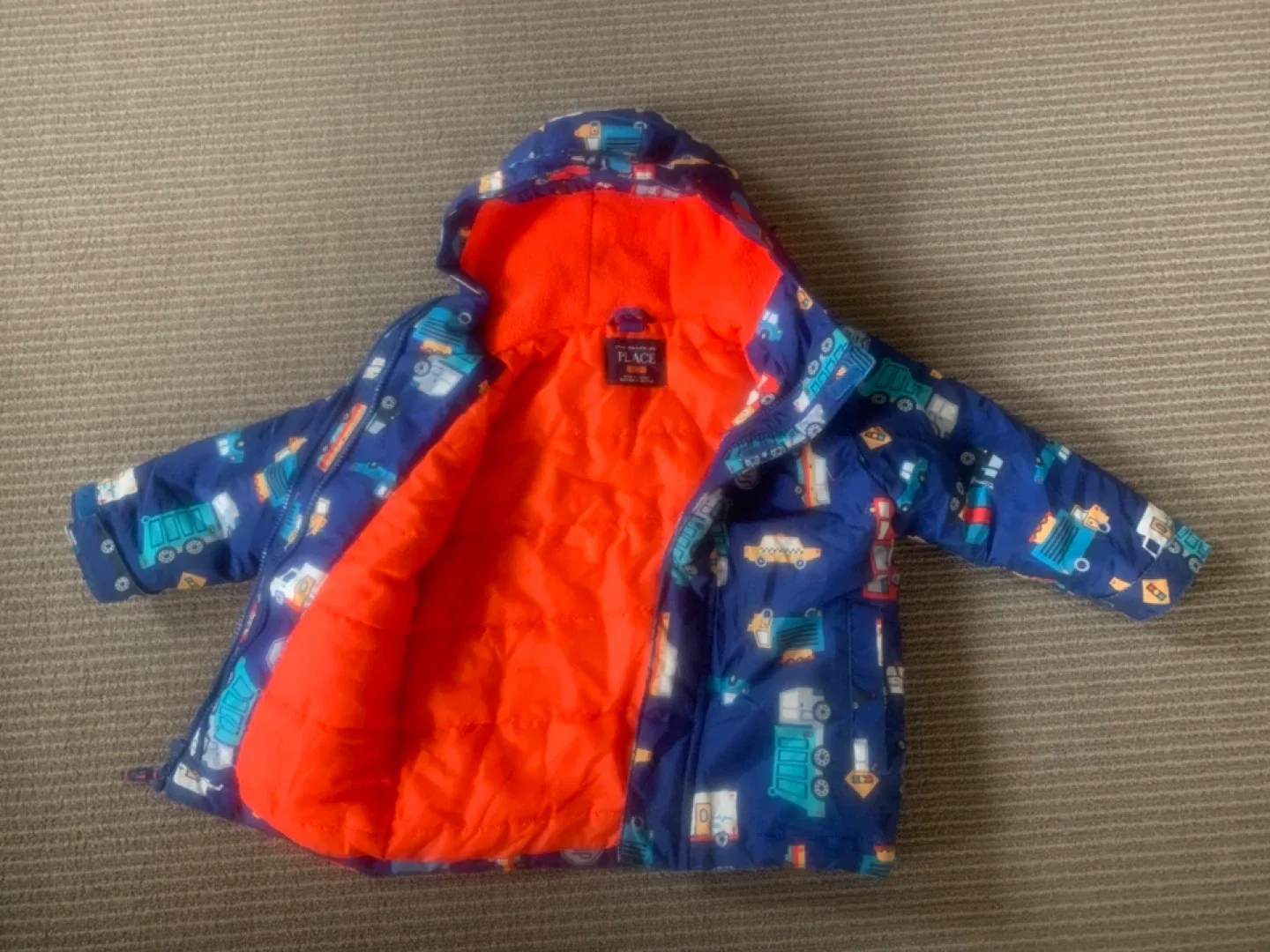 The Children’s Place Bl Jacket, Bk&Wh Plaid jackets size 3T image indicator(4)