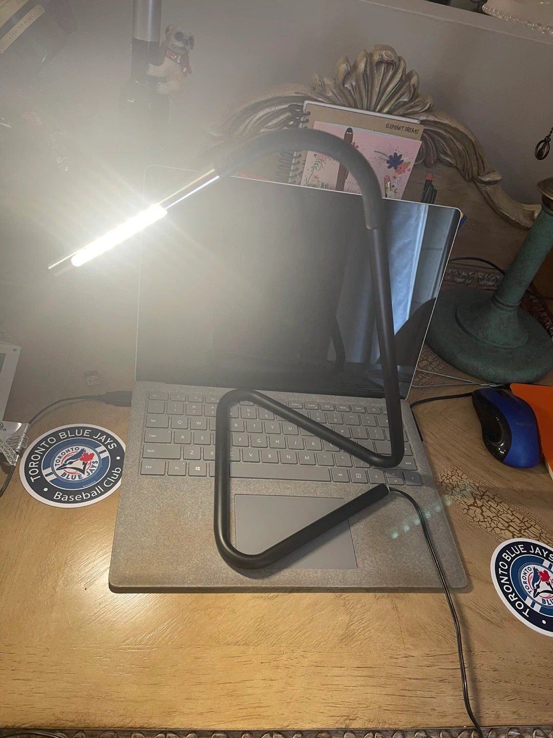 LED Desk Lamp - Black