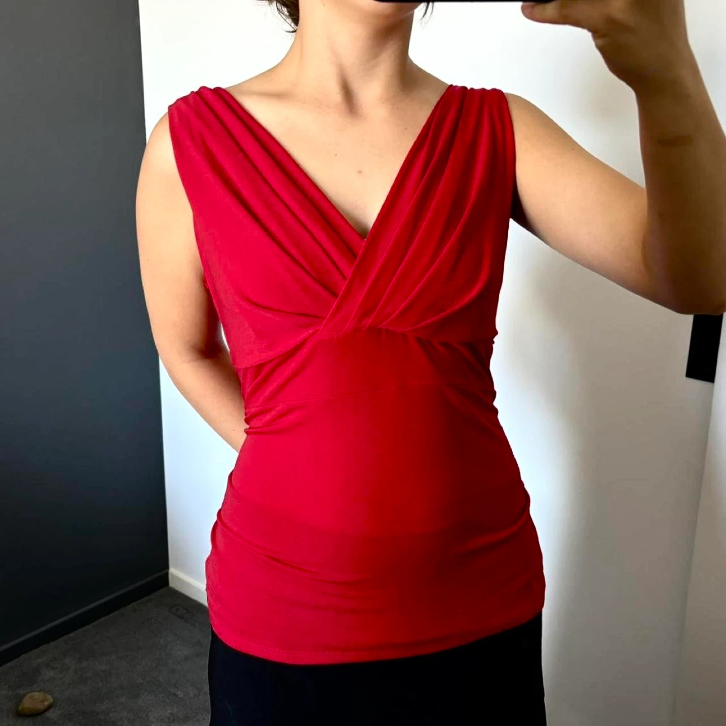 Portmans Red Top - Size L - photo 5