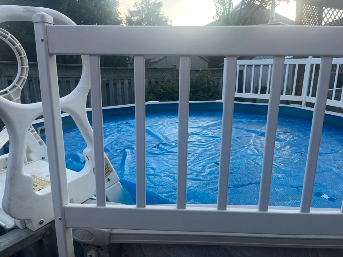 Above ground pool fence 5 sections image indicator(3)