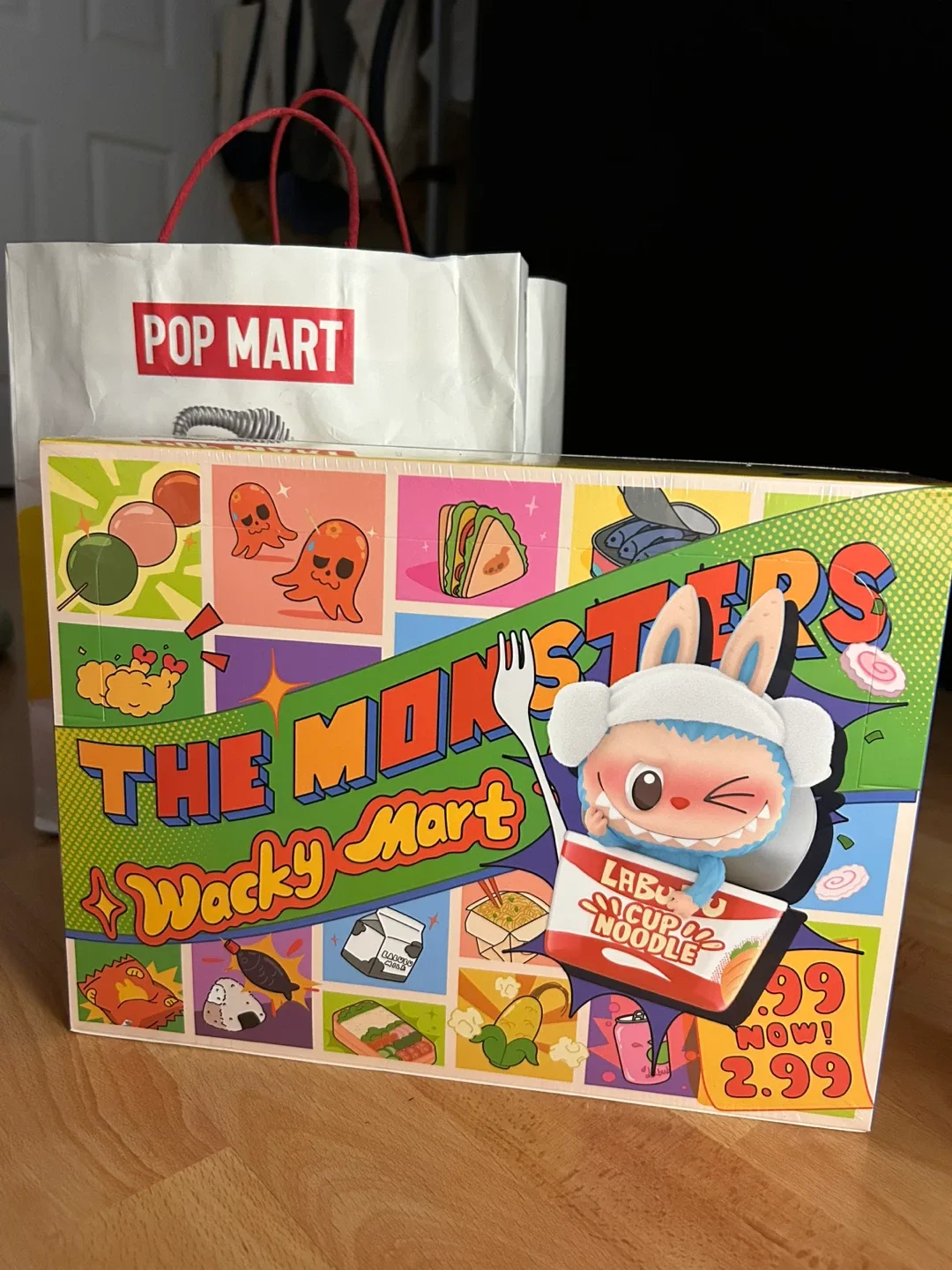 Labubu The Monsters Wacky Mart Series Figures Case Unopened