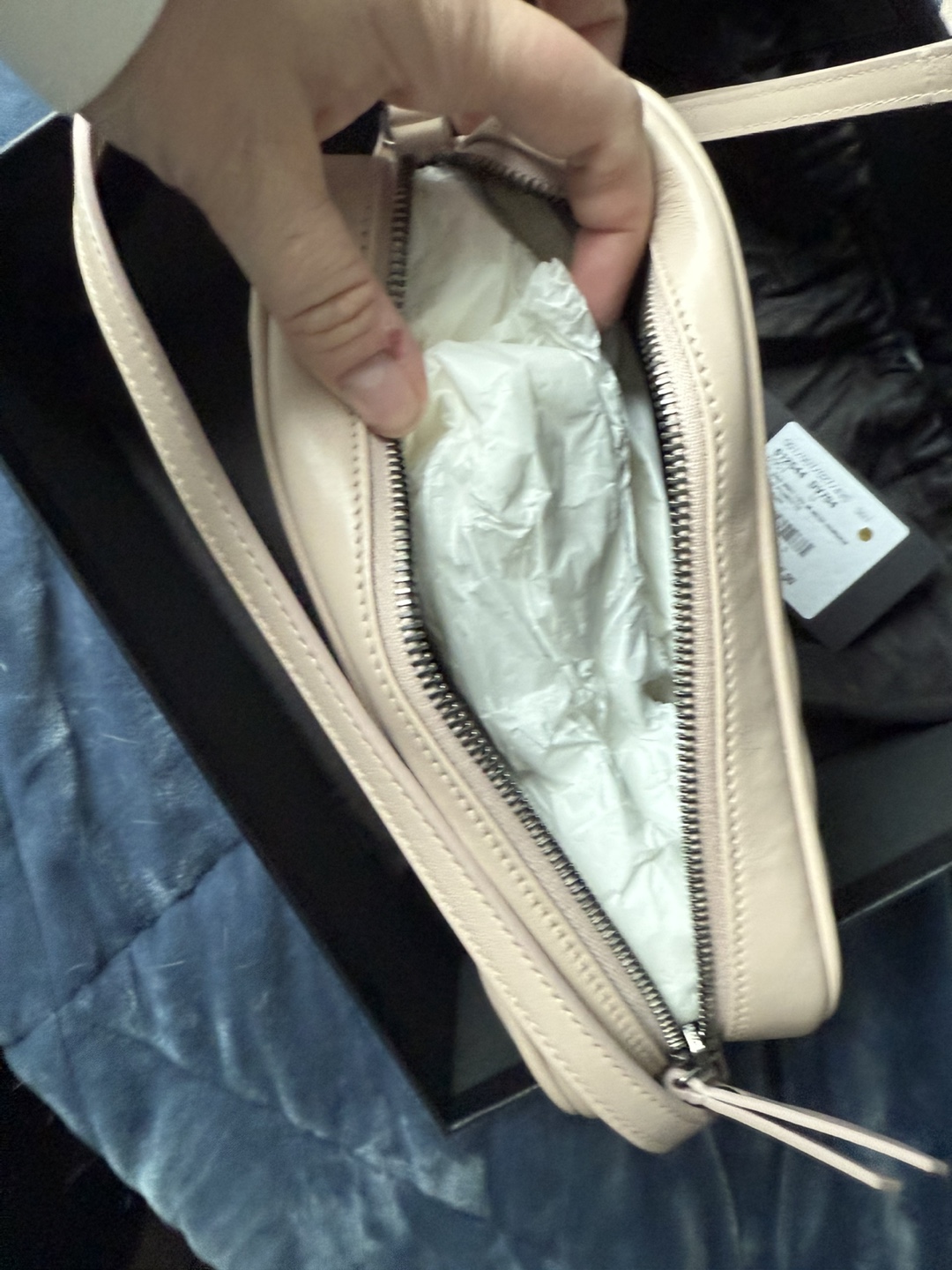 New Saint Laurent YSL Camera Bag cream coloured - photo 4