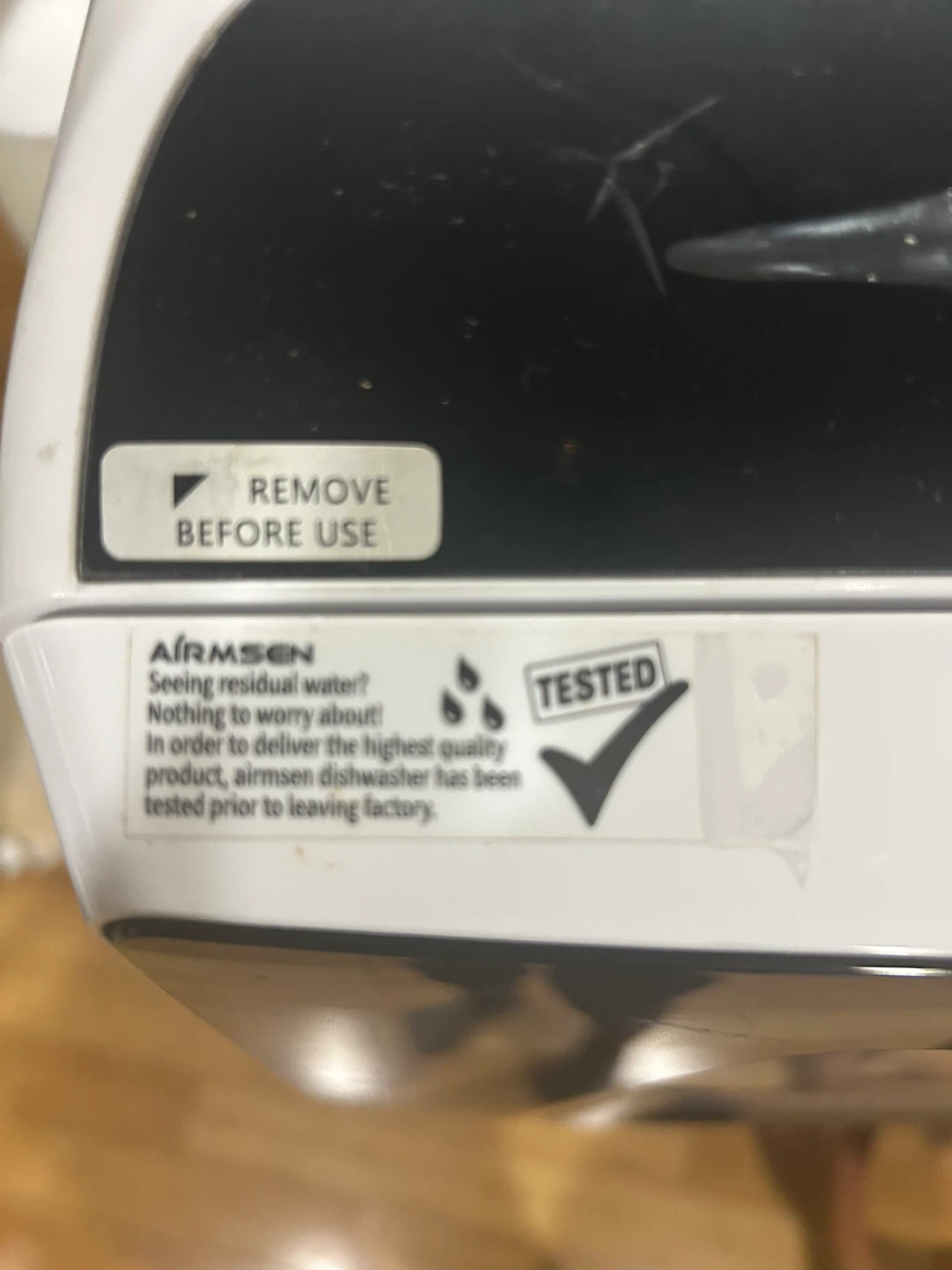 Airmseen Countertop Dishwasher - Tested! - photo 4