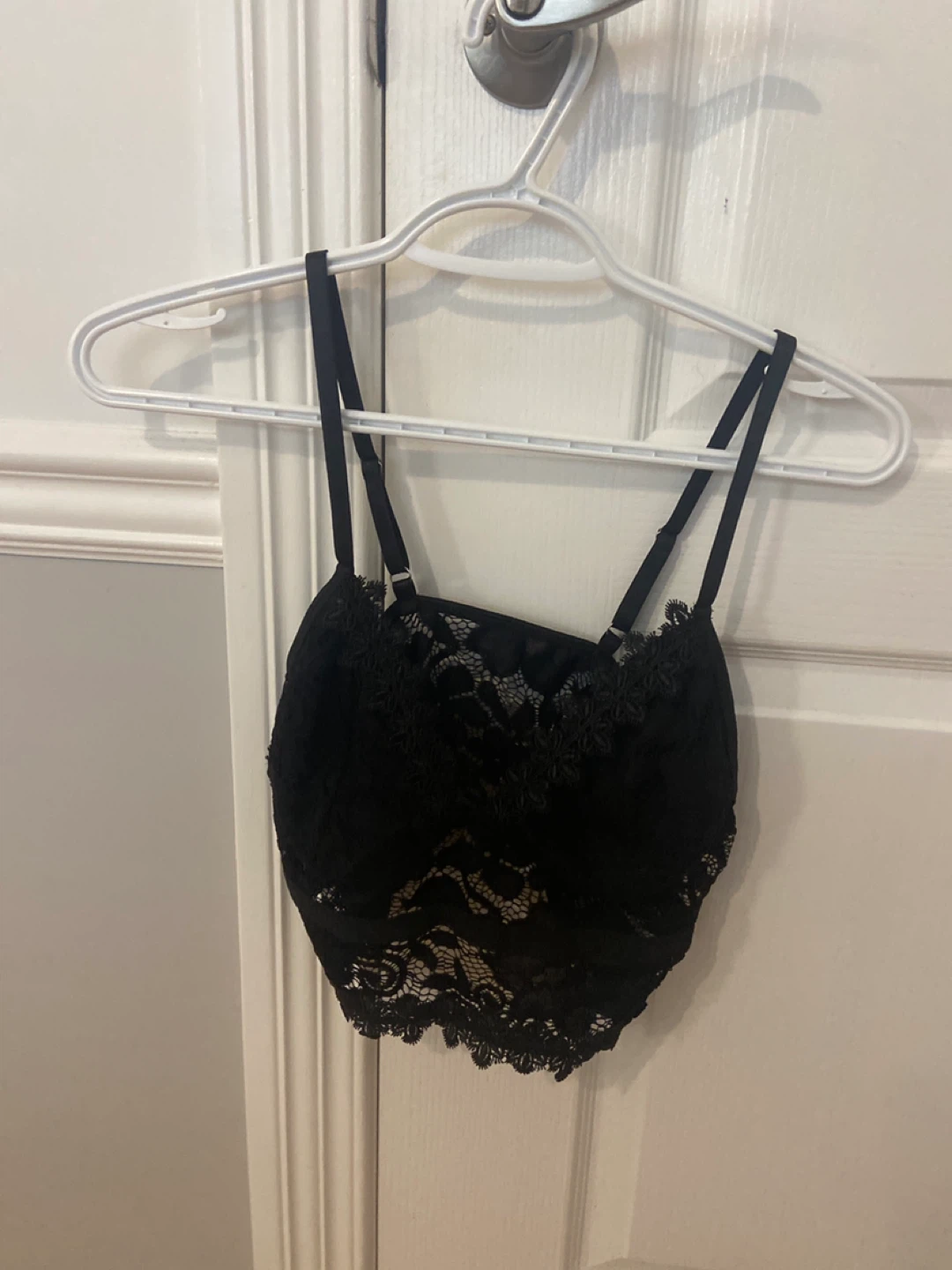 Black Lace Bralette Top