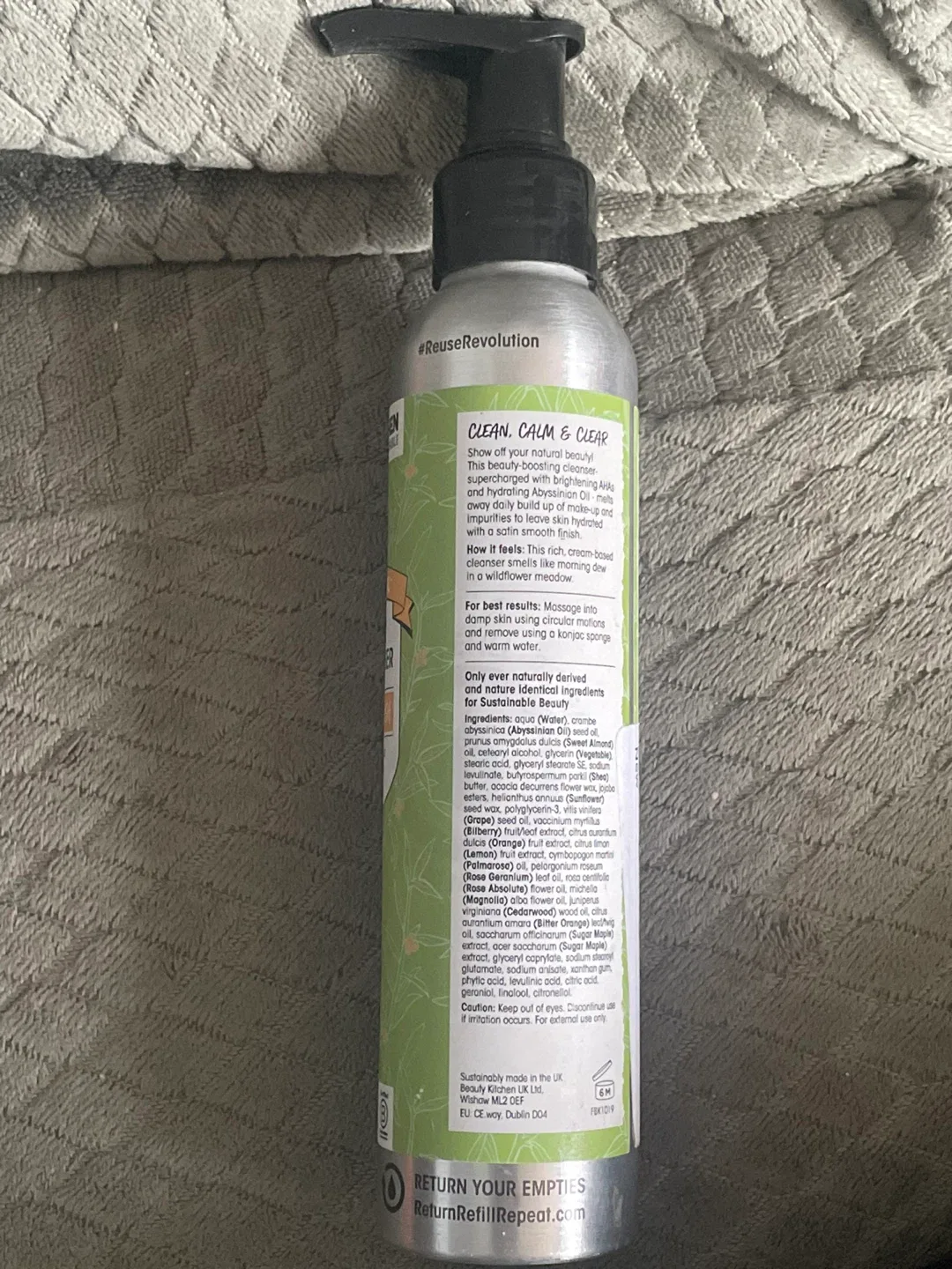 Beauty Kitchen Abyssinian Oil Prime Time Cream Cleanser image indicator(2)