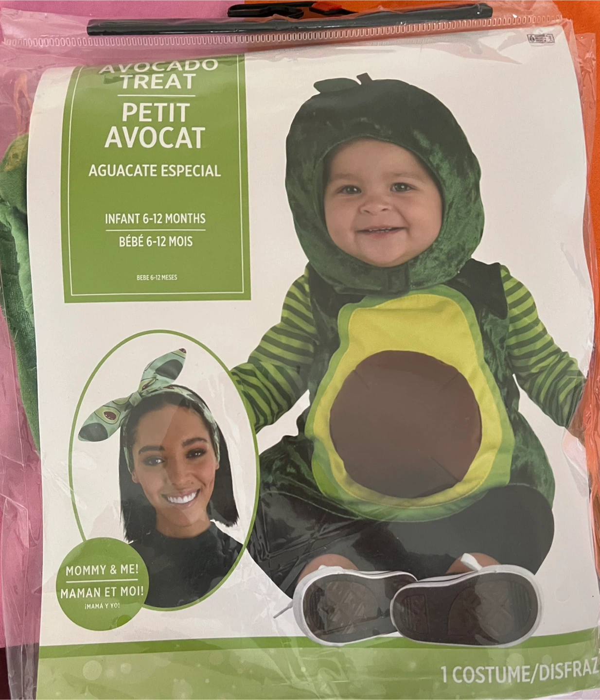 Halloween - Avocado Treat Costume - 6-12 Months