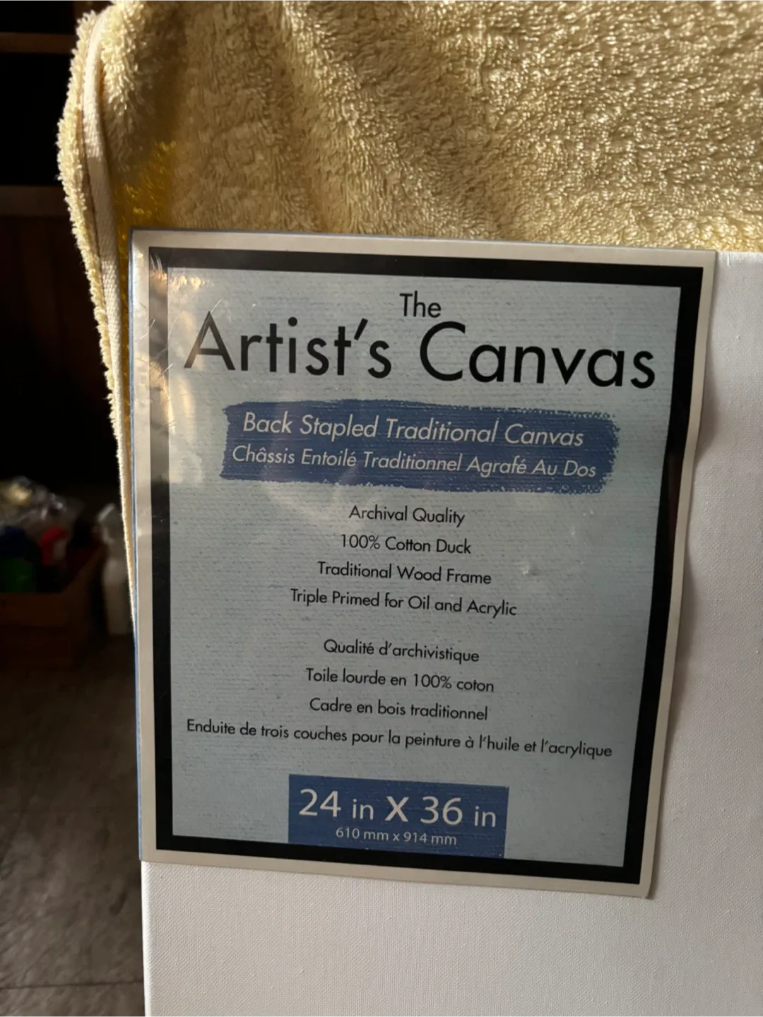 Artist's Canvas 24" x 36" image indicator(3)