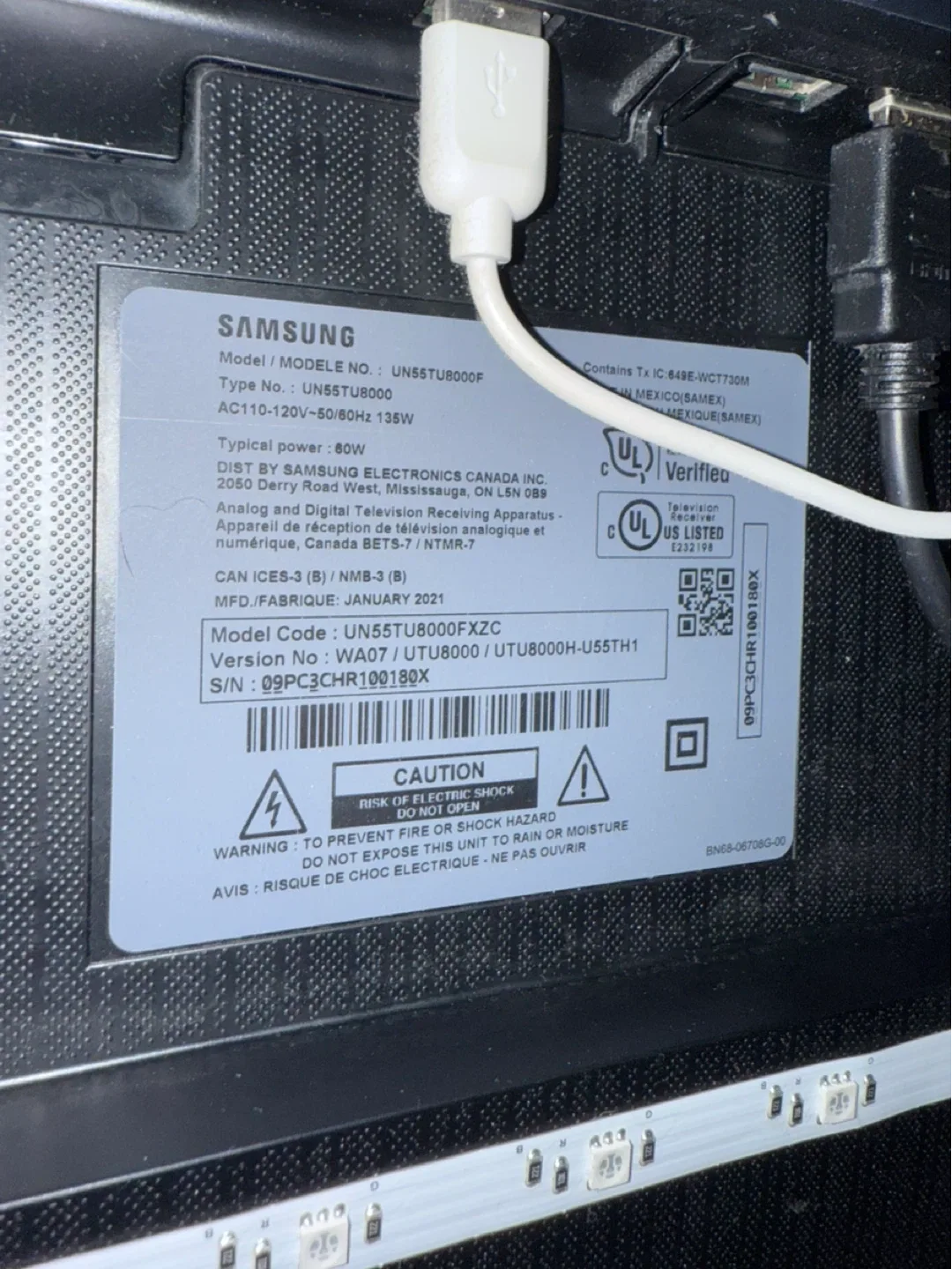 Samsung 55" 4K UHD Smart TV image indicator(3)