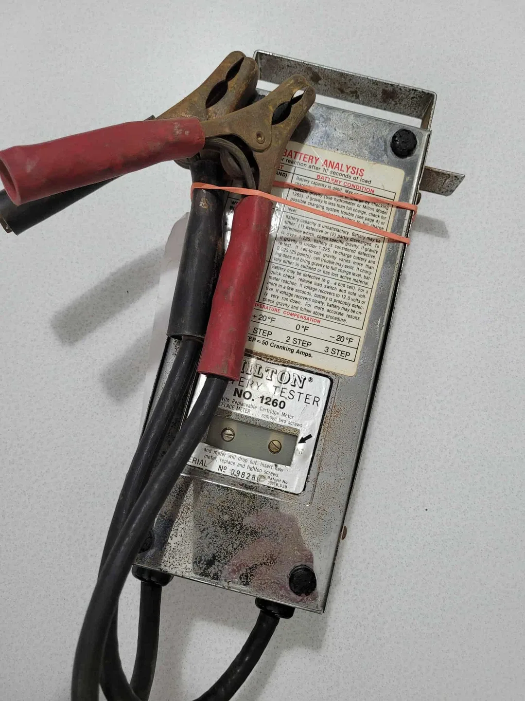 Milton Battery Tester NO. 1260 image indicator(4)