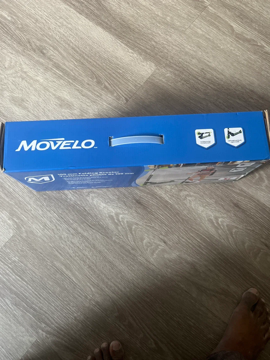 Movelo 100 mm Folding Scooter, Age 5+ image indicator(2)