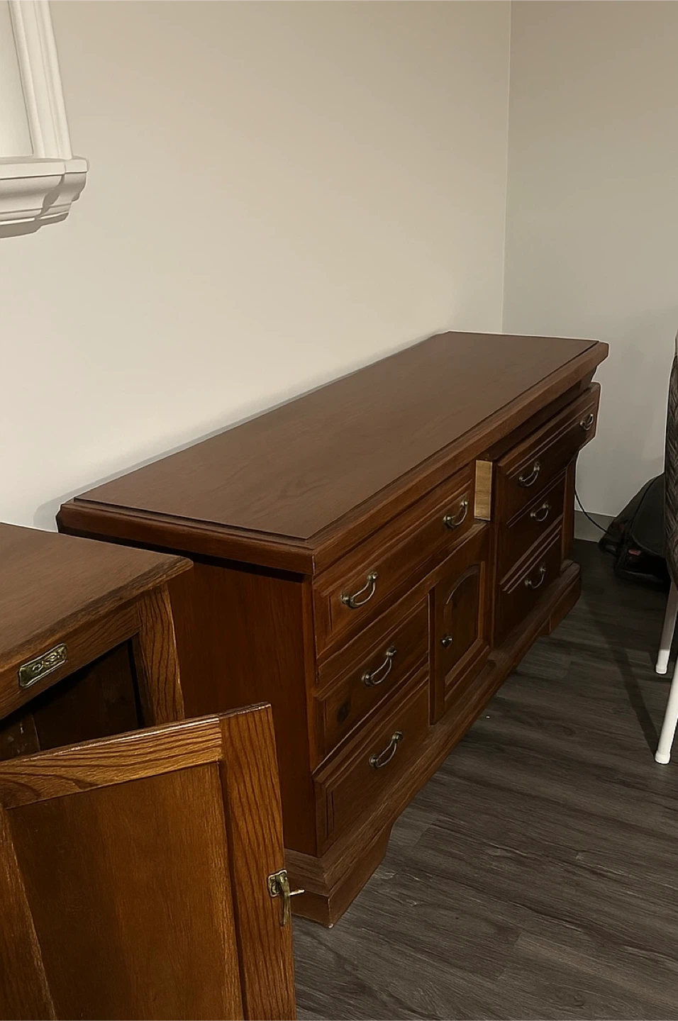 Bedroom Set - Bed Frame, Nightstand, Dresser, Armoire - photo 2