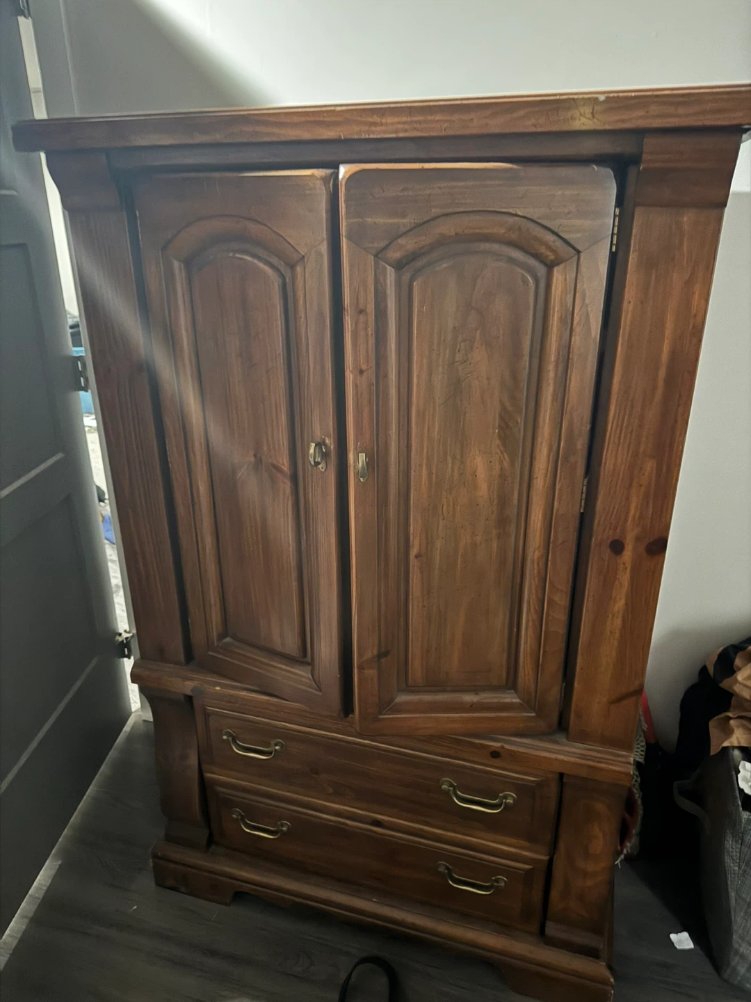 Bedroom Set - Bed Frame, Nightstand, Dresser, Armoire - photo 4