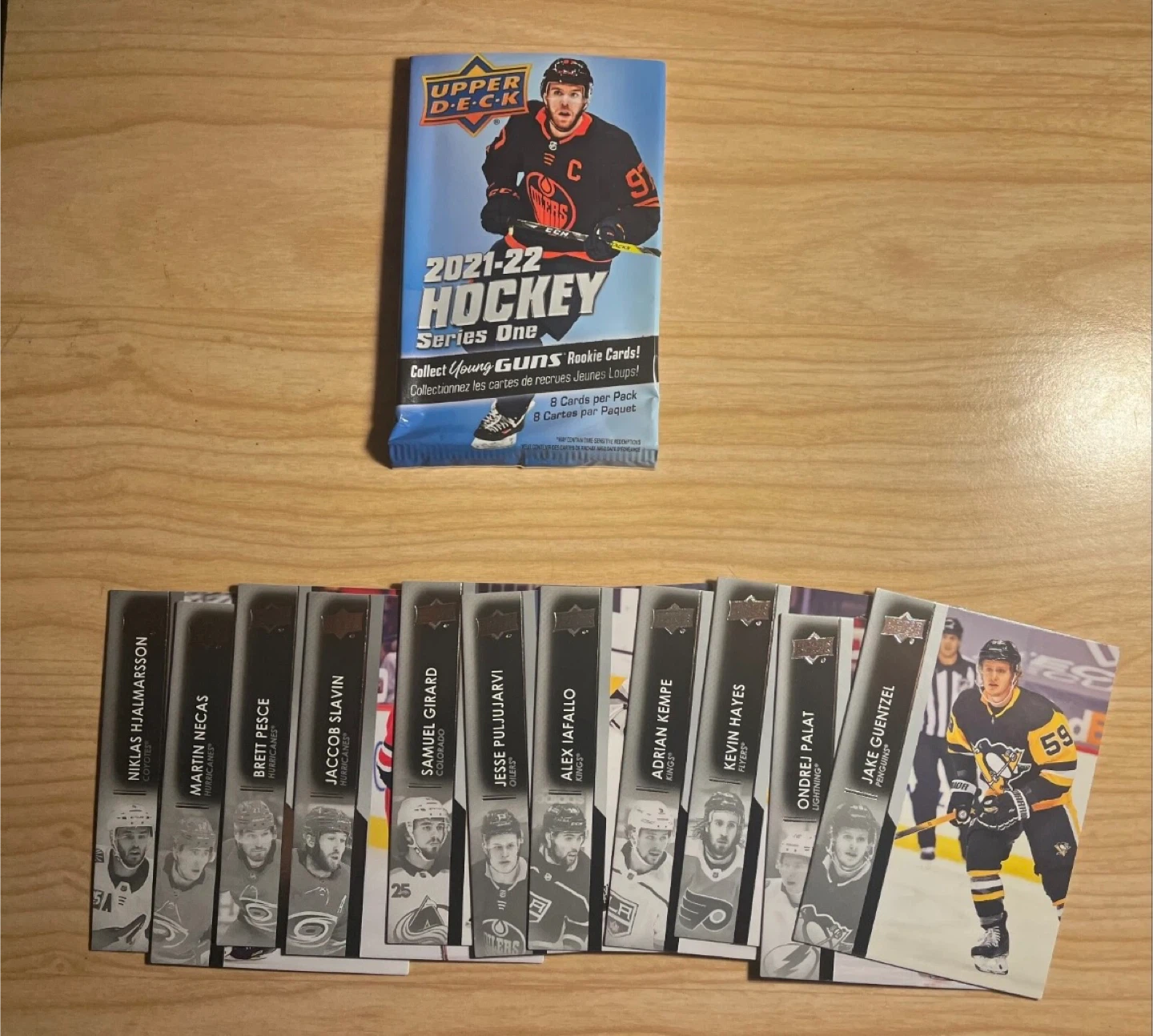 2021-22 Upper Deck Series 1 Hockey Maga Box FACTORY SEALED +++ - photo 4