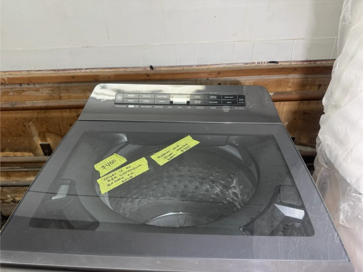 Whirlpool Top Load Washer - Model WTW6120HC0 thumbnail