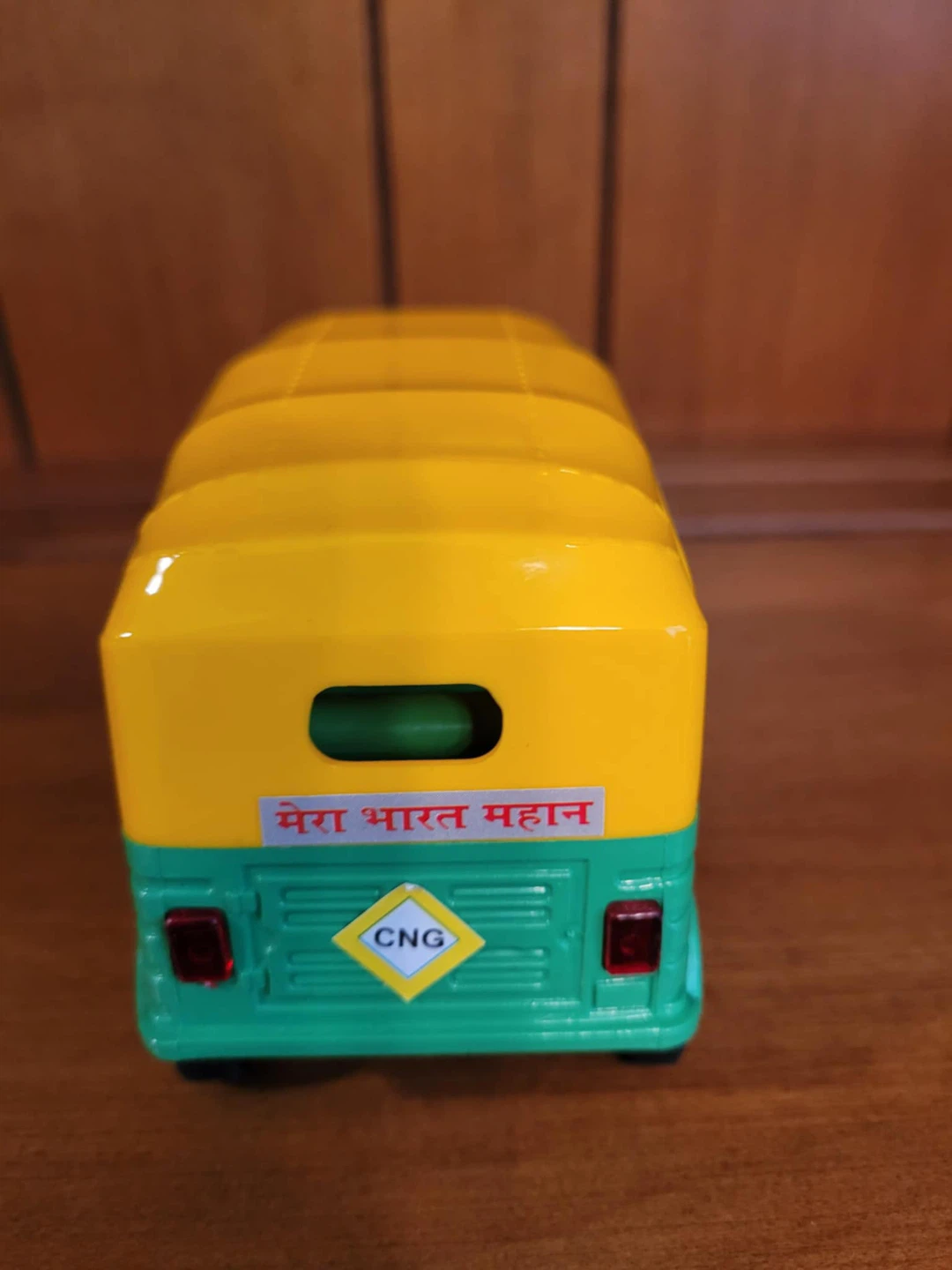 Toy Taxi Rickshaw - Green India - photo 2