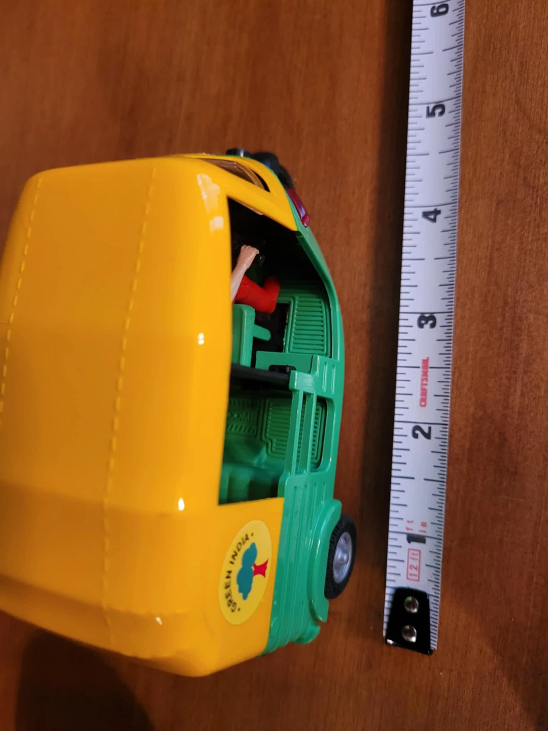 Toy Taxi Rickshaw - Green India - photo 4