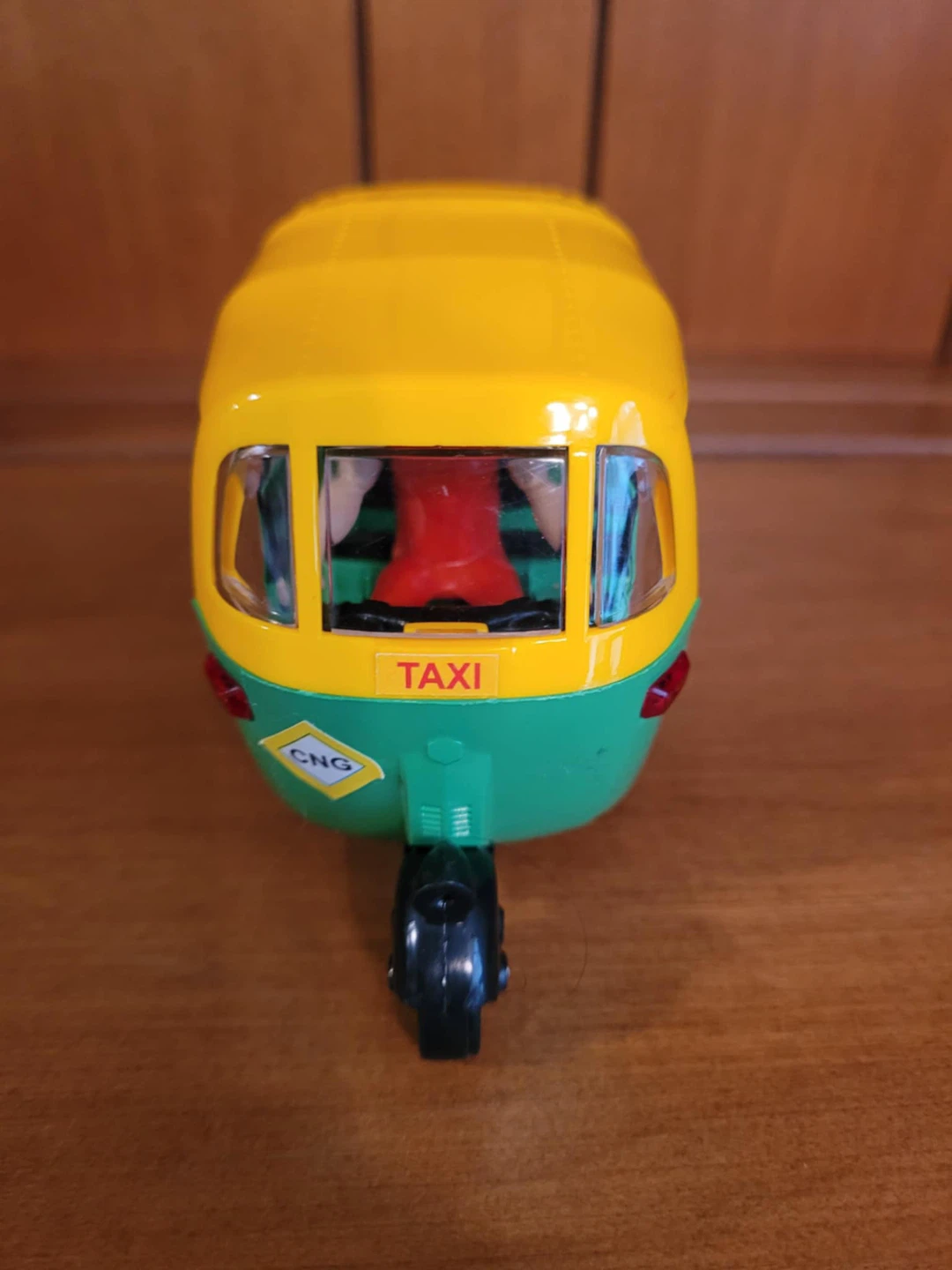 Toy Taxi Rickshaw - Green India - photo 3