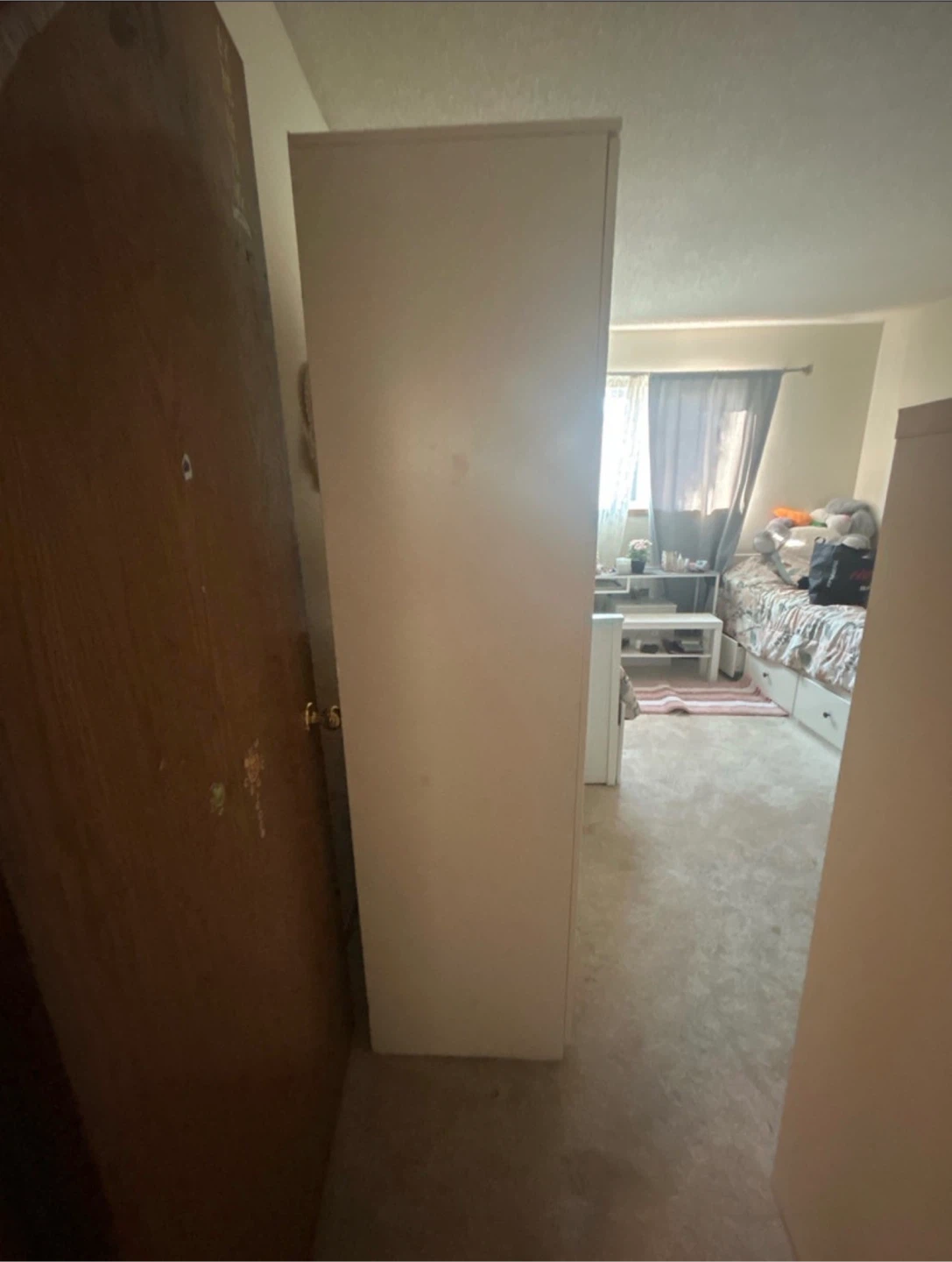 Ikea Hemnes White Wardrobe with Mirror Door - photo 4