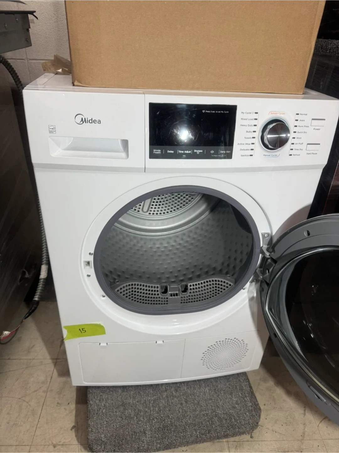 New Midea Dryer image indicator(3)