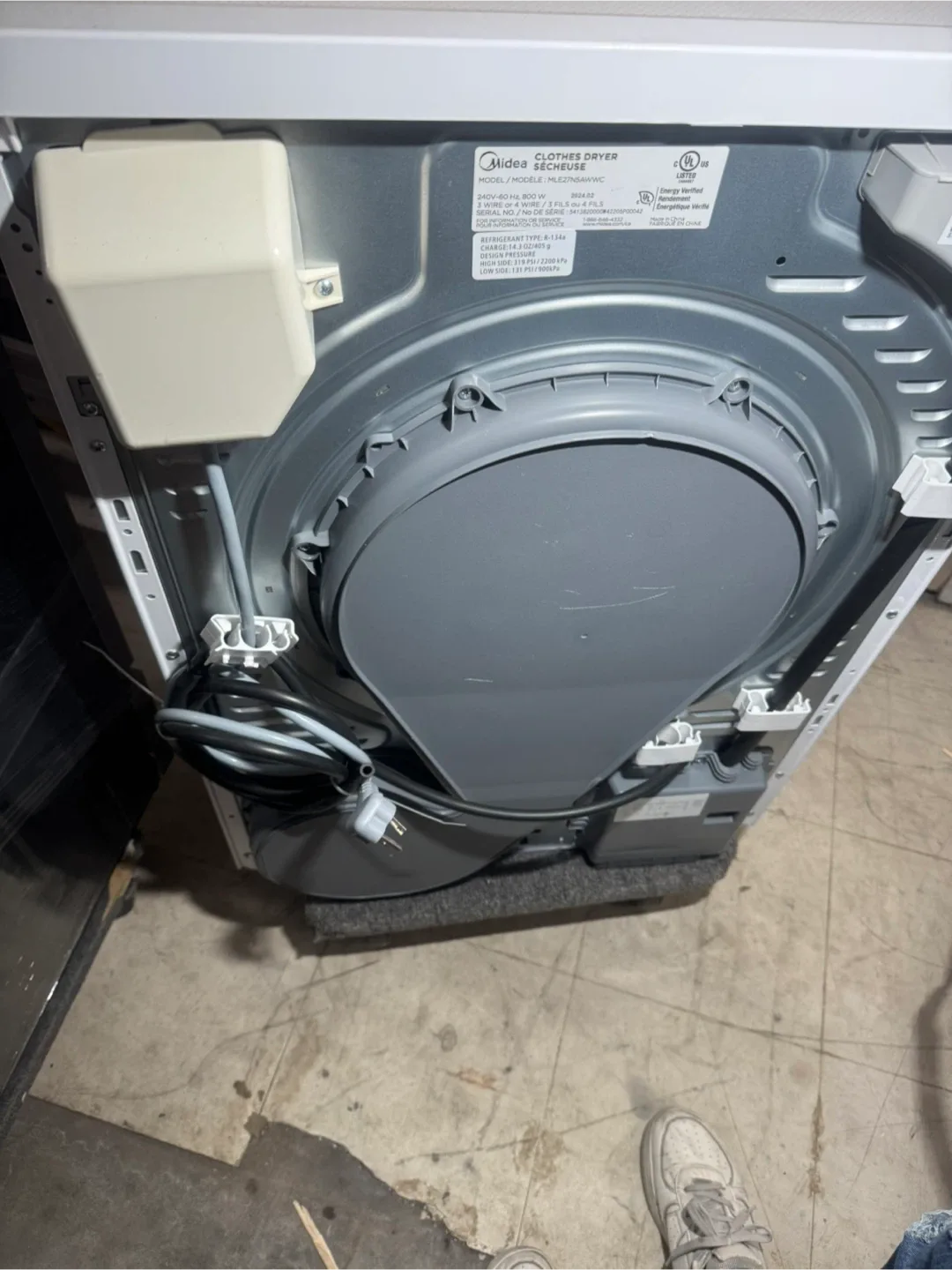 New Midea Dryer image indicator(10)