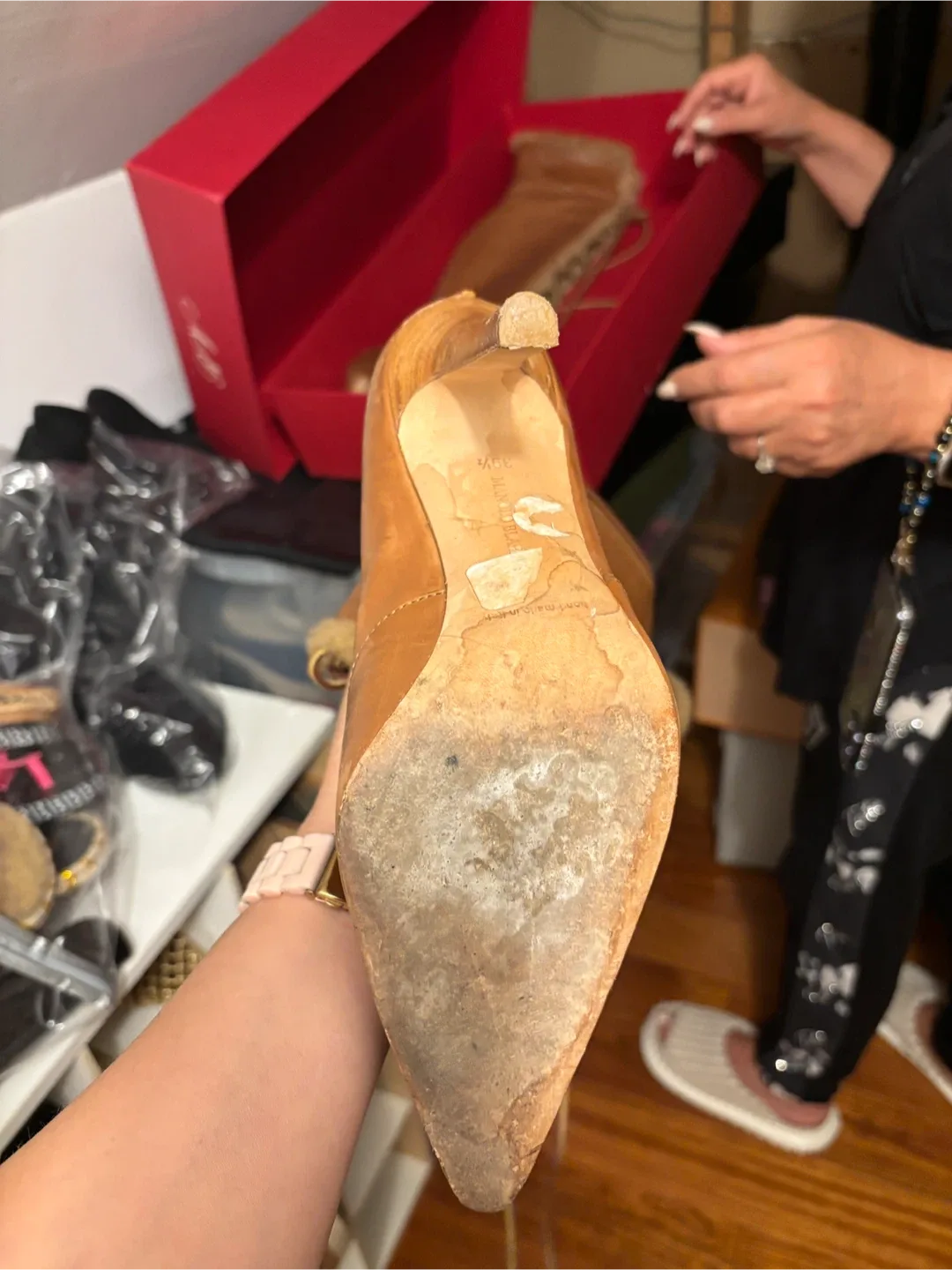 Valentino Brown Leather Boots Size 36.5 image indicator(2)