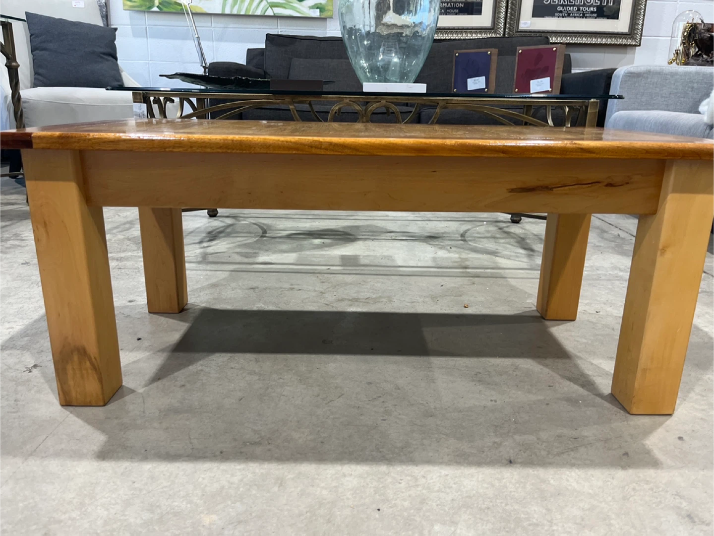 Wooden Coffee Table - photo 4