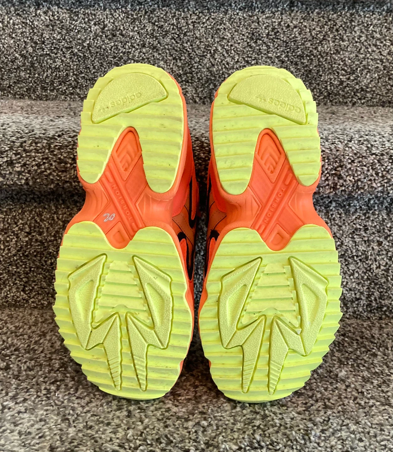 Adidas Yung-96 Chasm Orange Sneakers - photo 4