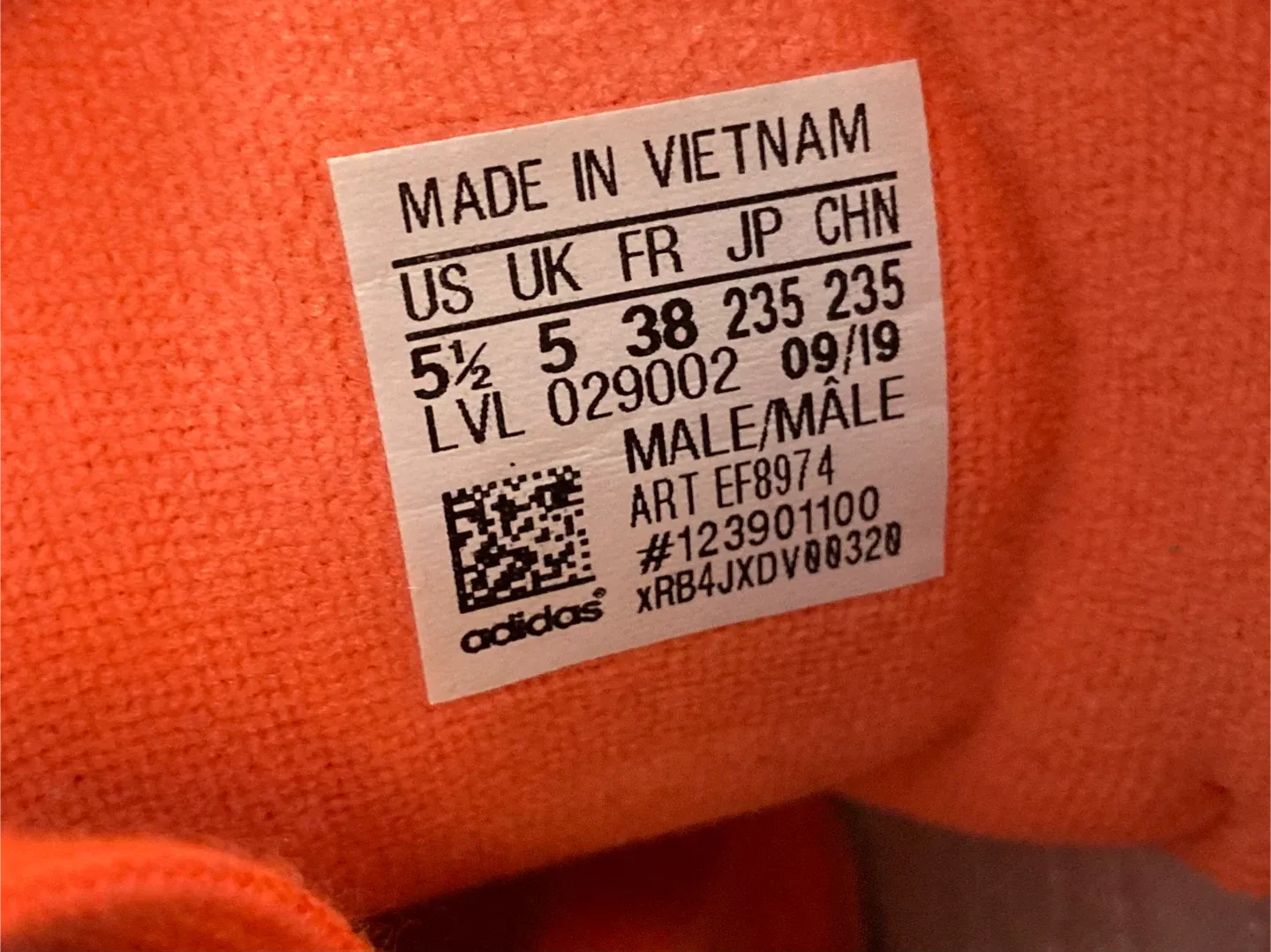 Adidas Yung-96 Chasm Orange Sneakers image indicator(7)