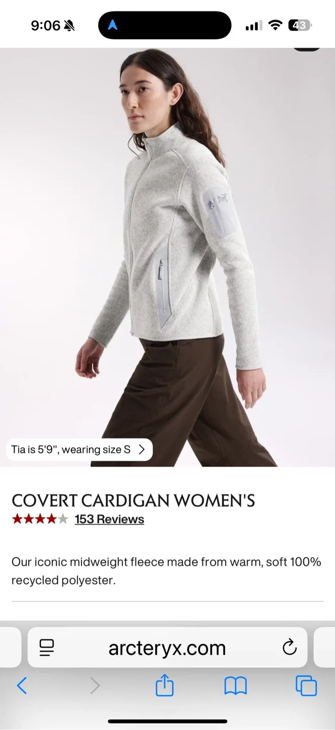 Arc'teryx Women's Fleece Jacket - Size S image indicator(9)