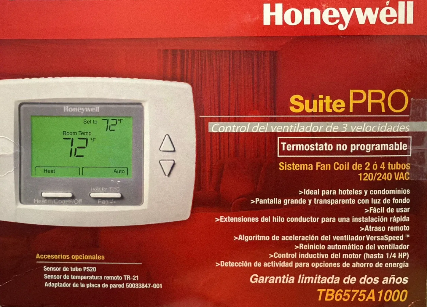 Honeywell SuitePRO Thermostat TB6575A1000 thumbnail