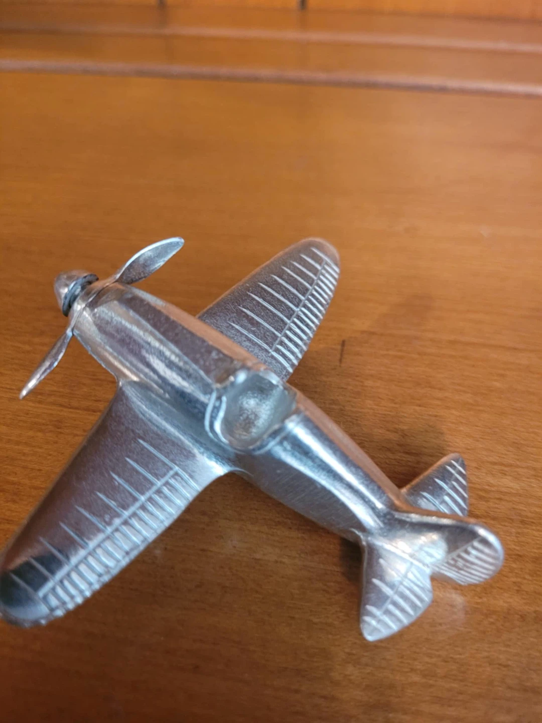 Kirk Stieff Pewter Airplane Figurine - photo 5