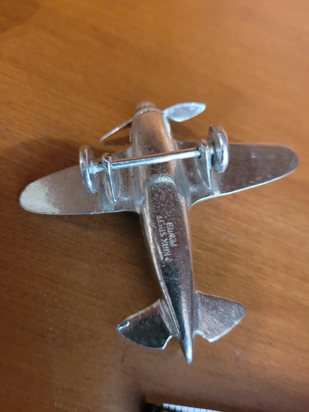 Kirk Stieff Pewter Airplane Figurine - photo 3
