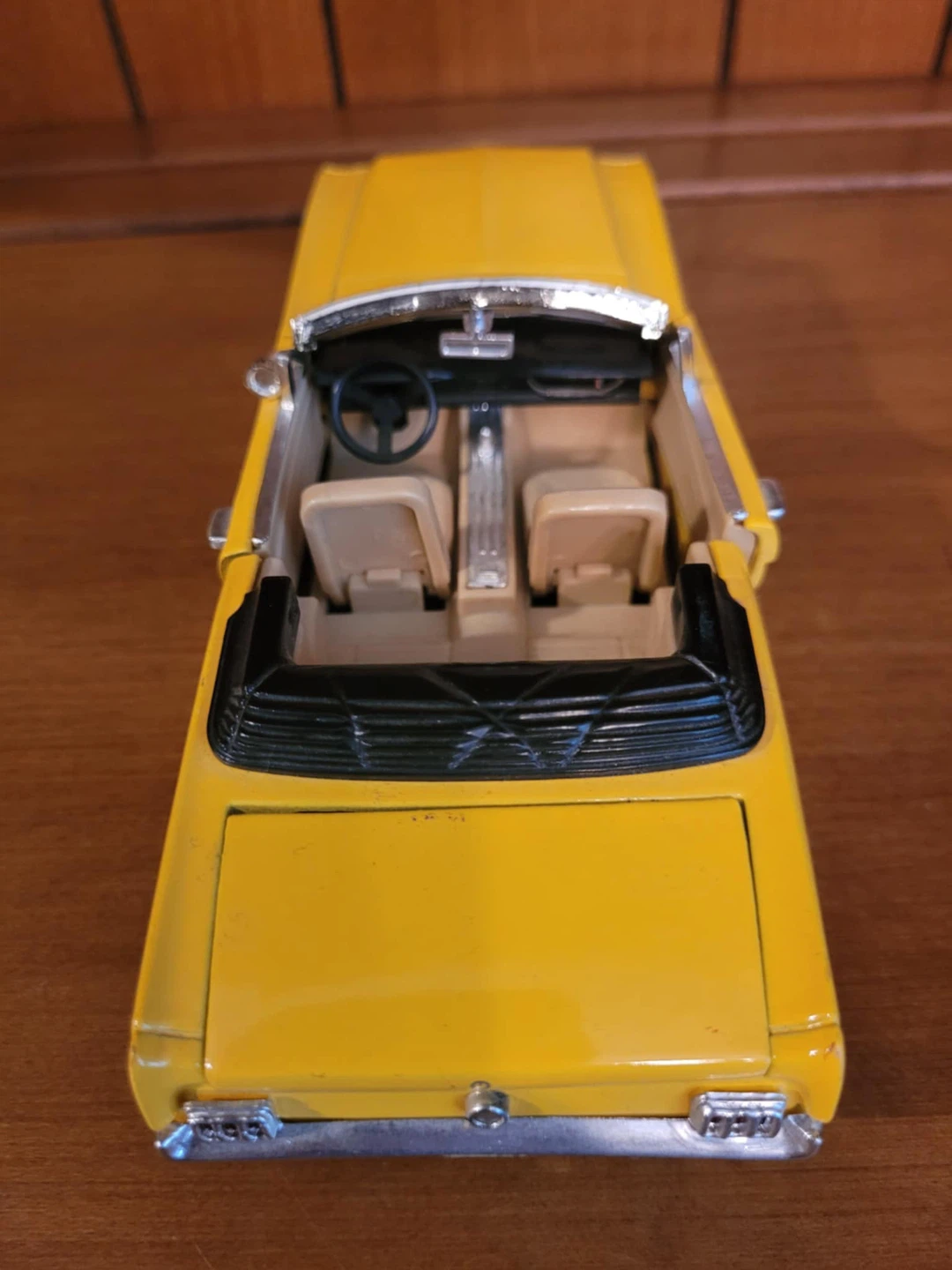 Ford Mustang Yellow Diecast Car - photo 5