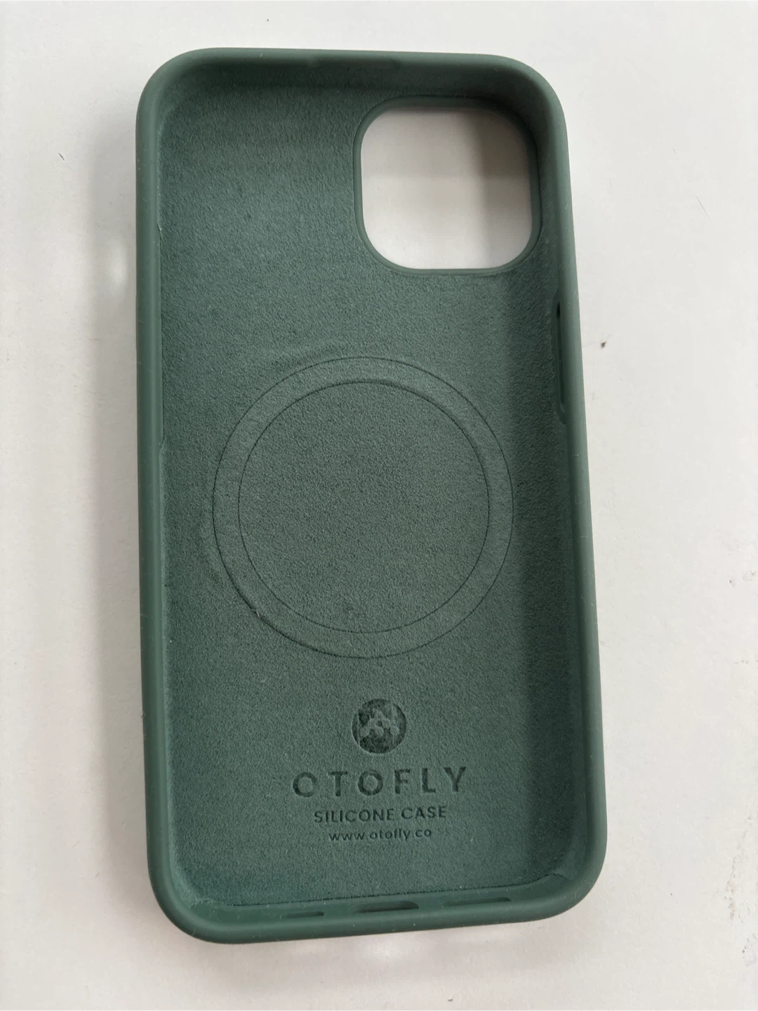 Otofly Silicone iPhone Case, Green - photo 2