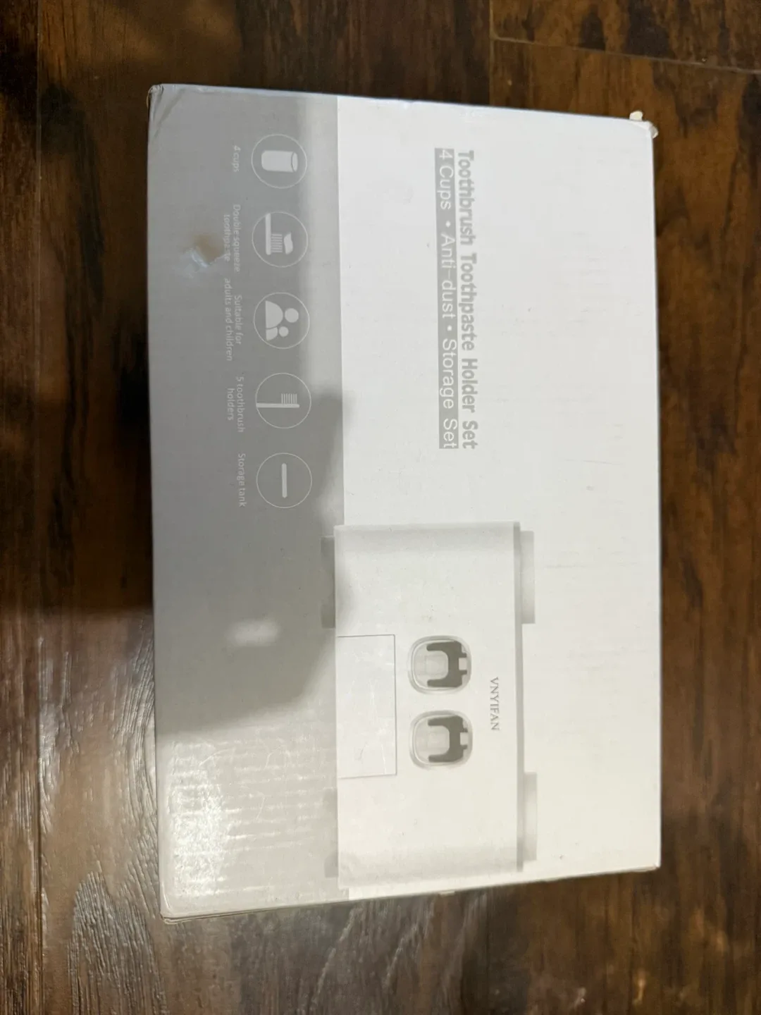 VNYIFAN Toothbrush Toothpaste Holder Set - New in Box image indicator(4)